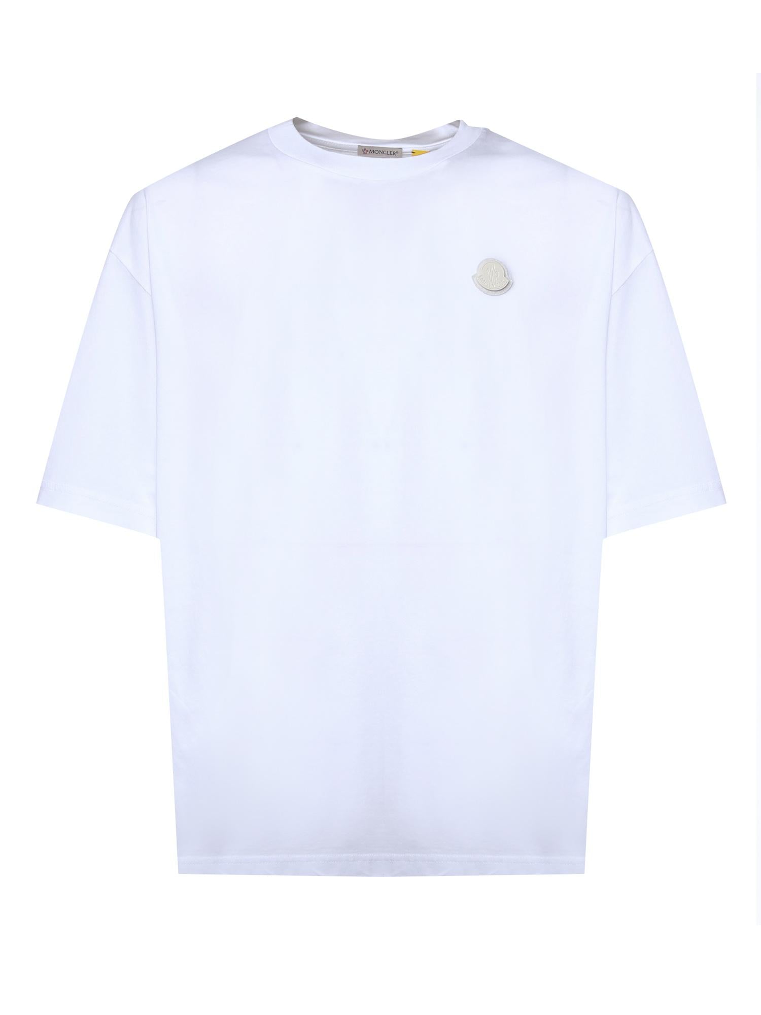 Оригінальна T-Shirt Moncler X A$ap Rocky In Cotone Moncler – боковий вид
