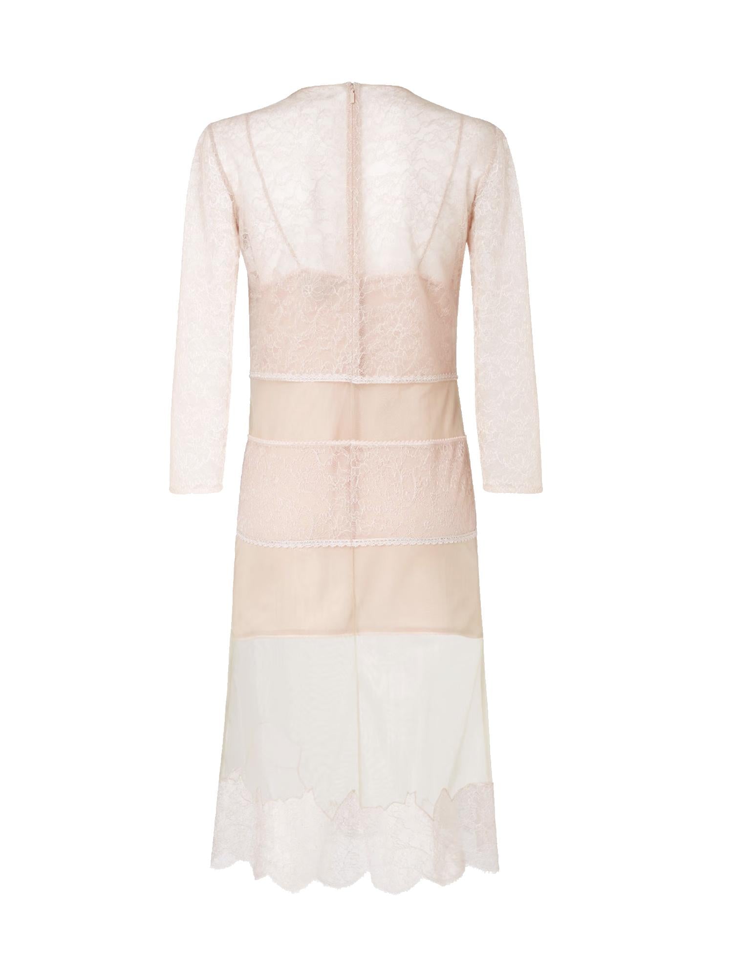 Abito MIDI In Pizzo Fendi – Гарантія оригінальності – детальний вид