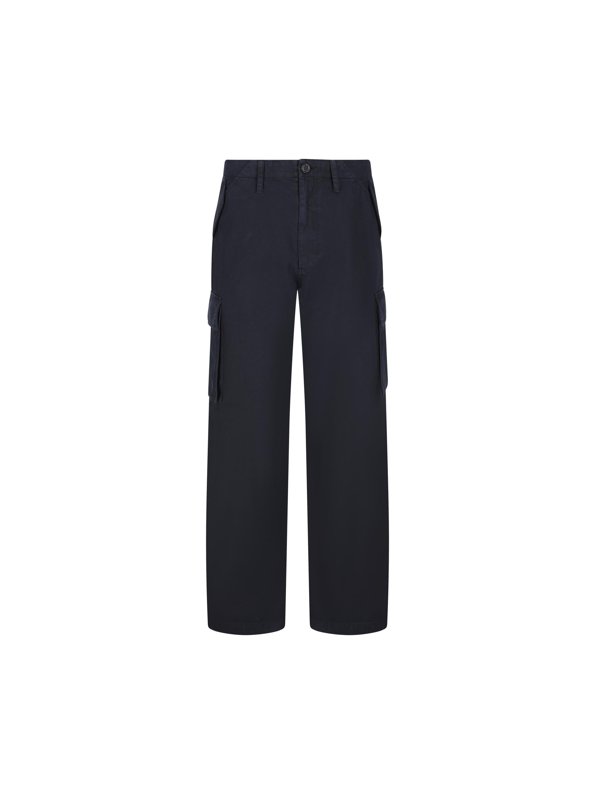 Pantaloni Cargo In Cotone Burberry оригінал – Купити в Україні – боковий вид