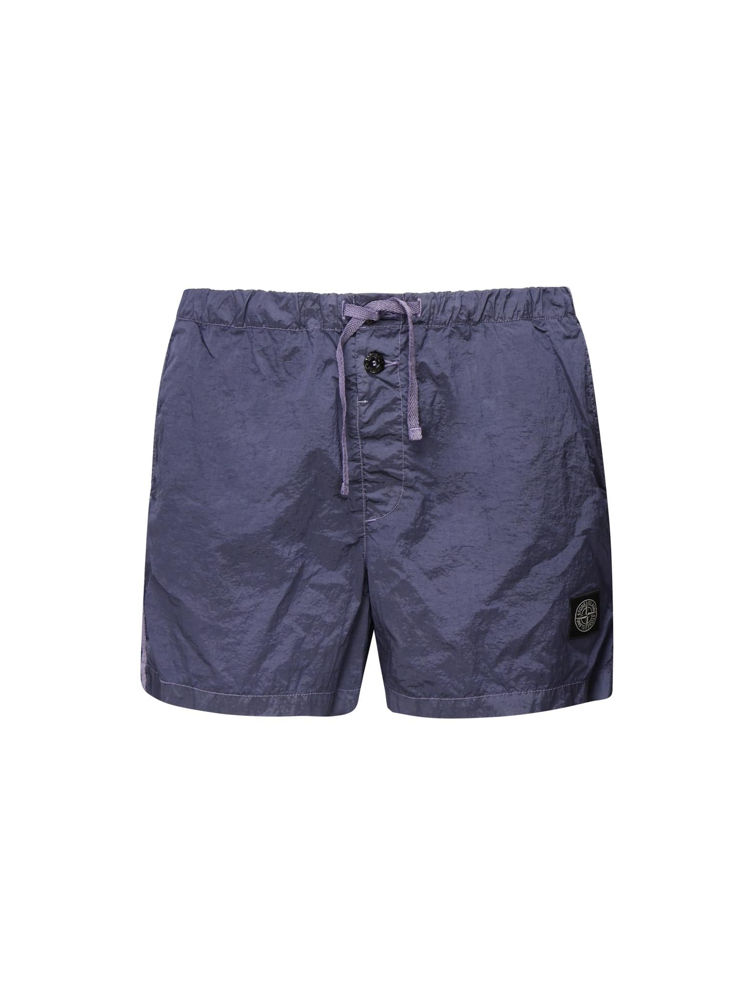 Costume Da Bagno Corto In Nylon Stone island – Гарантія оригінальності – боковий вид
