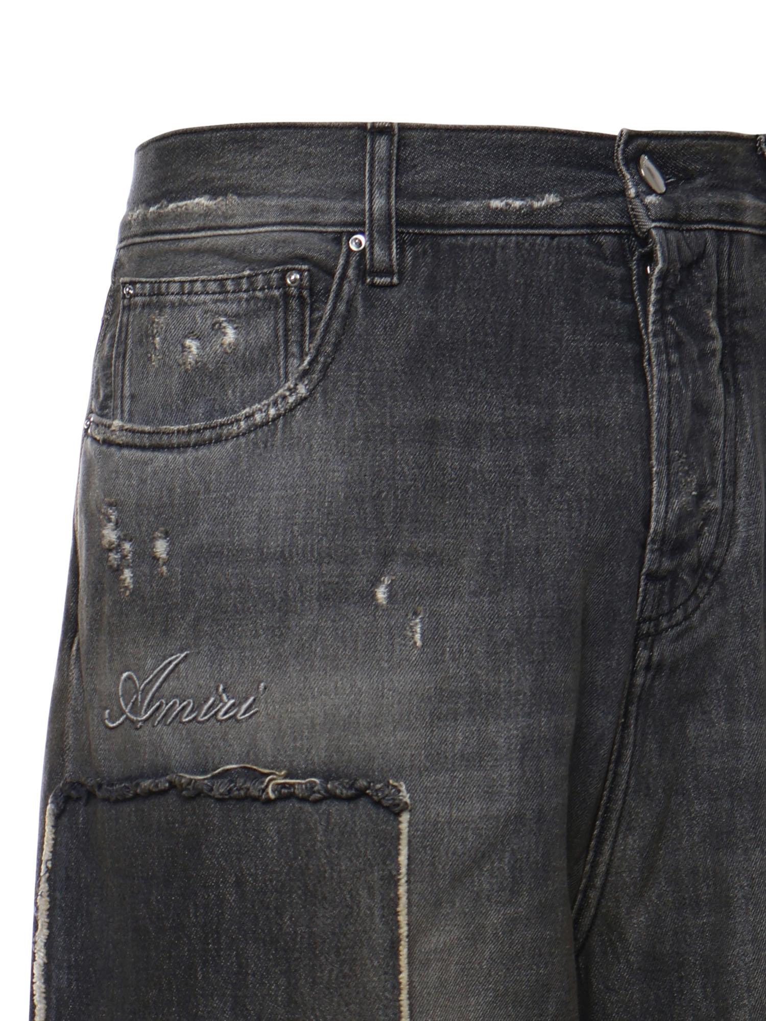 Оригінальна Jeans Baggy Carpenter Repaired Amiri – вид ззаду