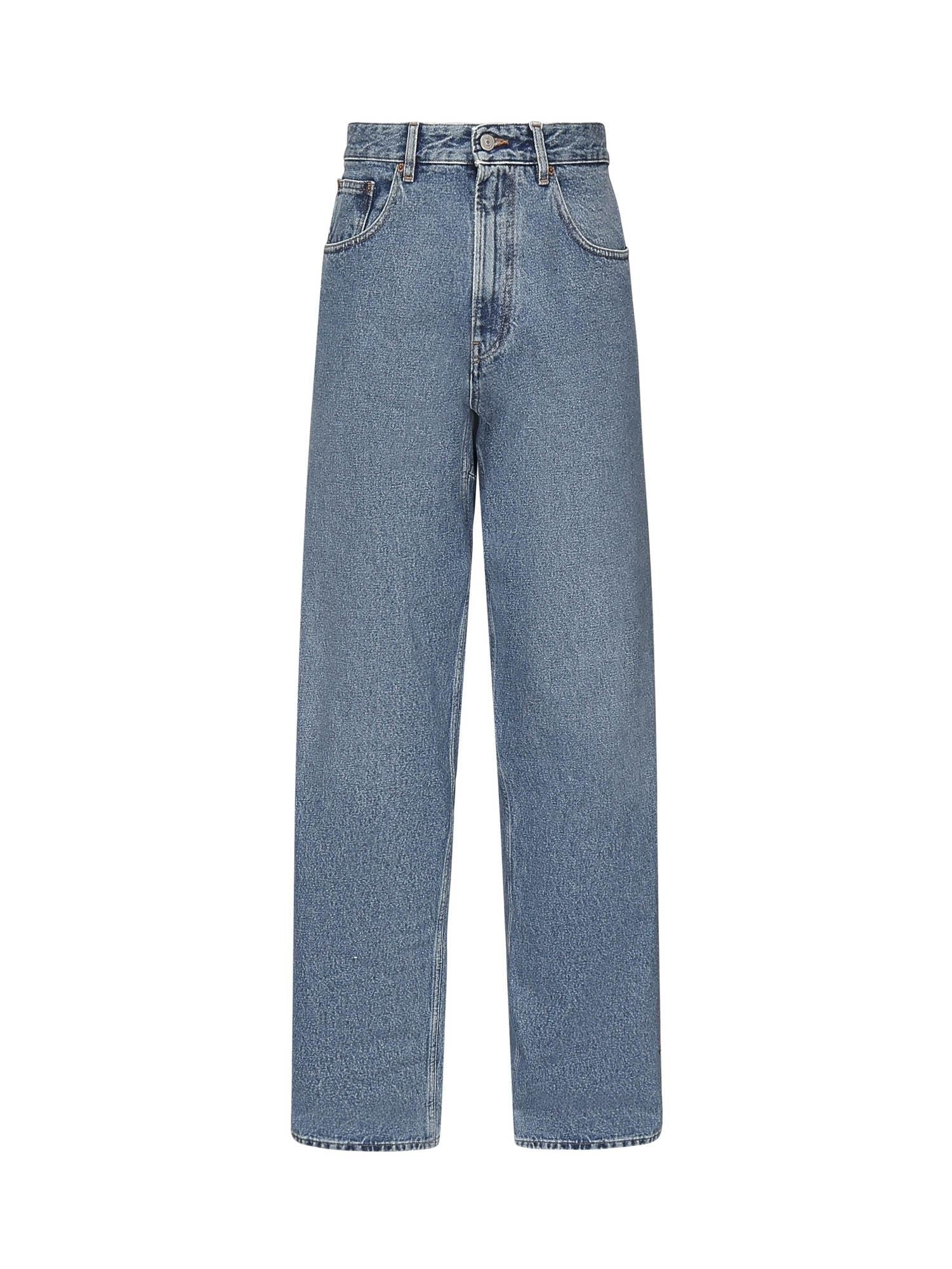 Jeans A Gamba Larga Maison margiela – Гарантія оригінальності – боковий вид