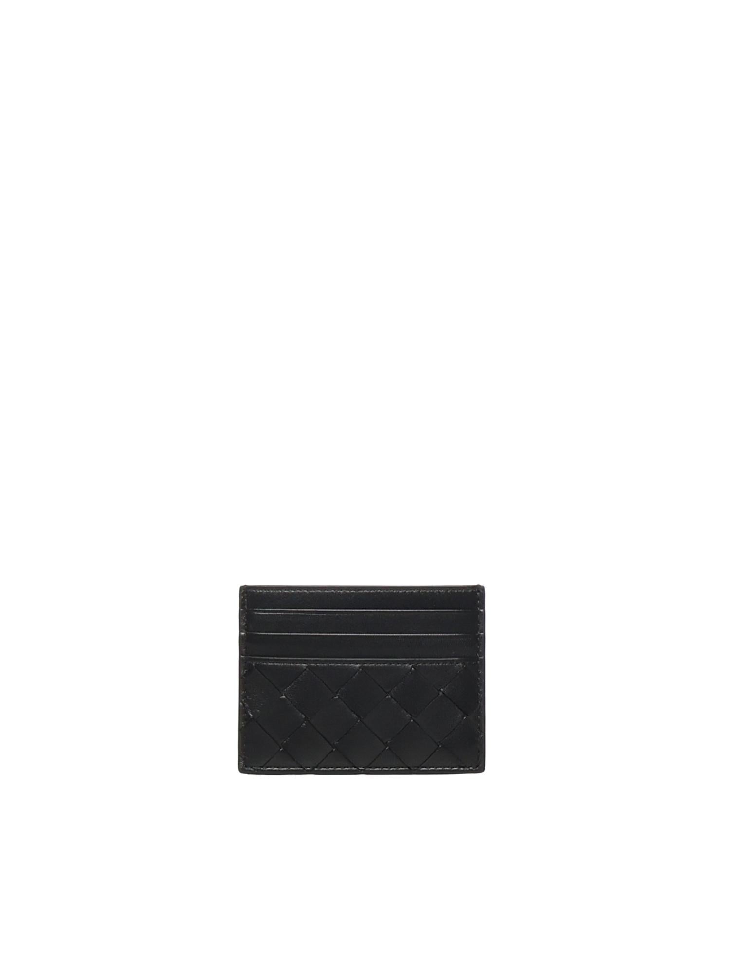 Porta Carte Intrecciato Bottega veneta оригінал – Купити в Україні – боковий вид