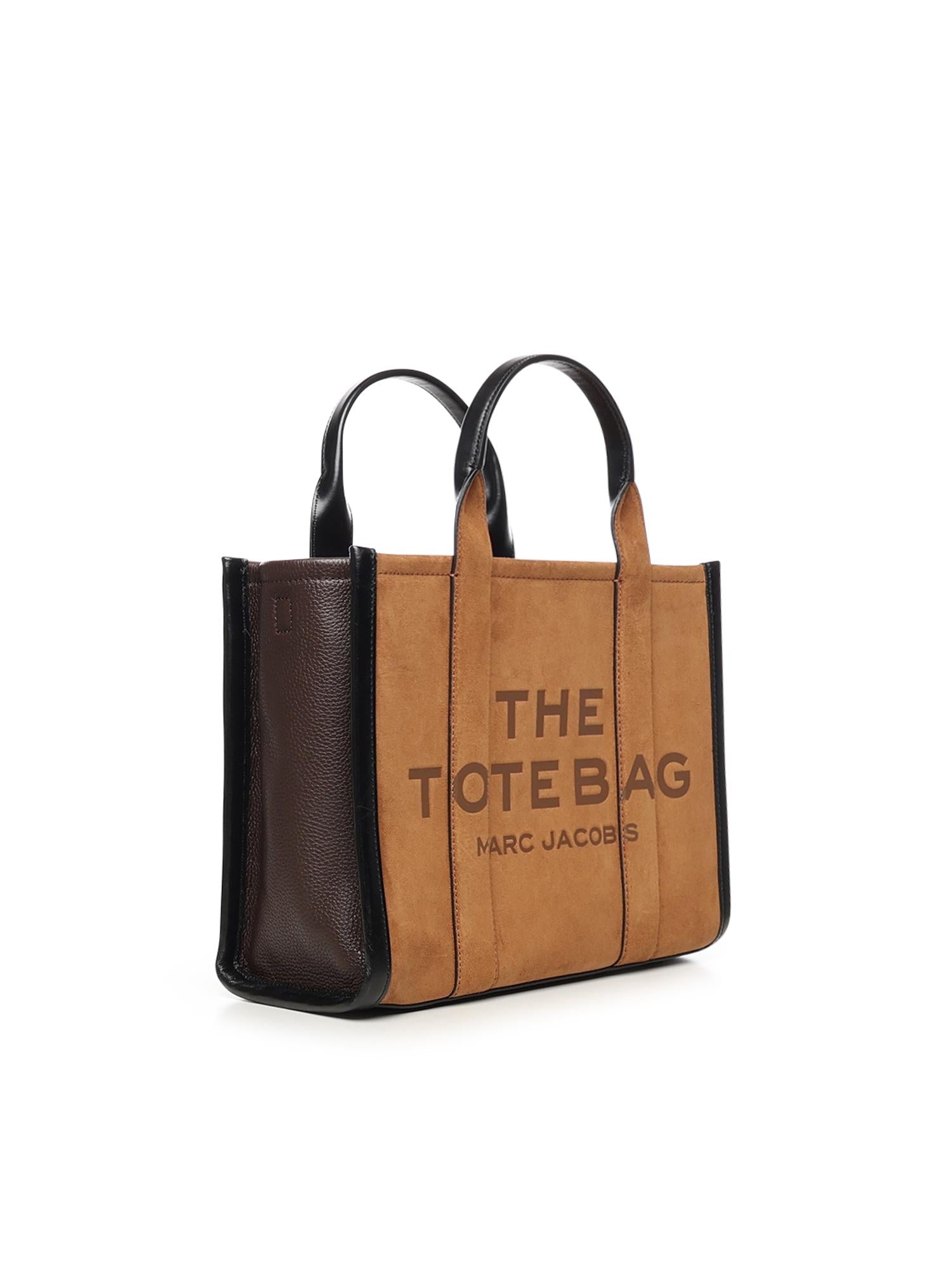 Оригінальна Borsa The Medium Tote In Pelle Scamosciata Marc jacobs – вид ззаду