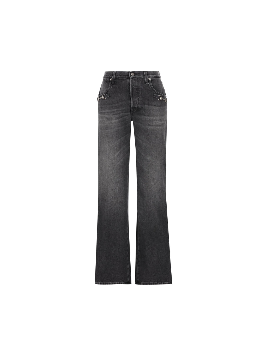 Pantaloni In Denim Gucci – Гарантія оригінальності – боковий вид
