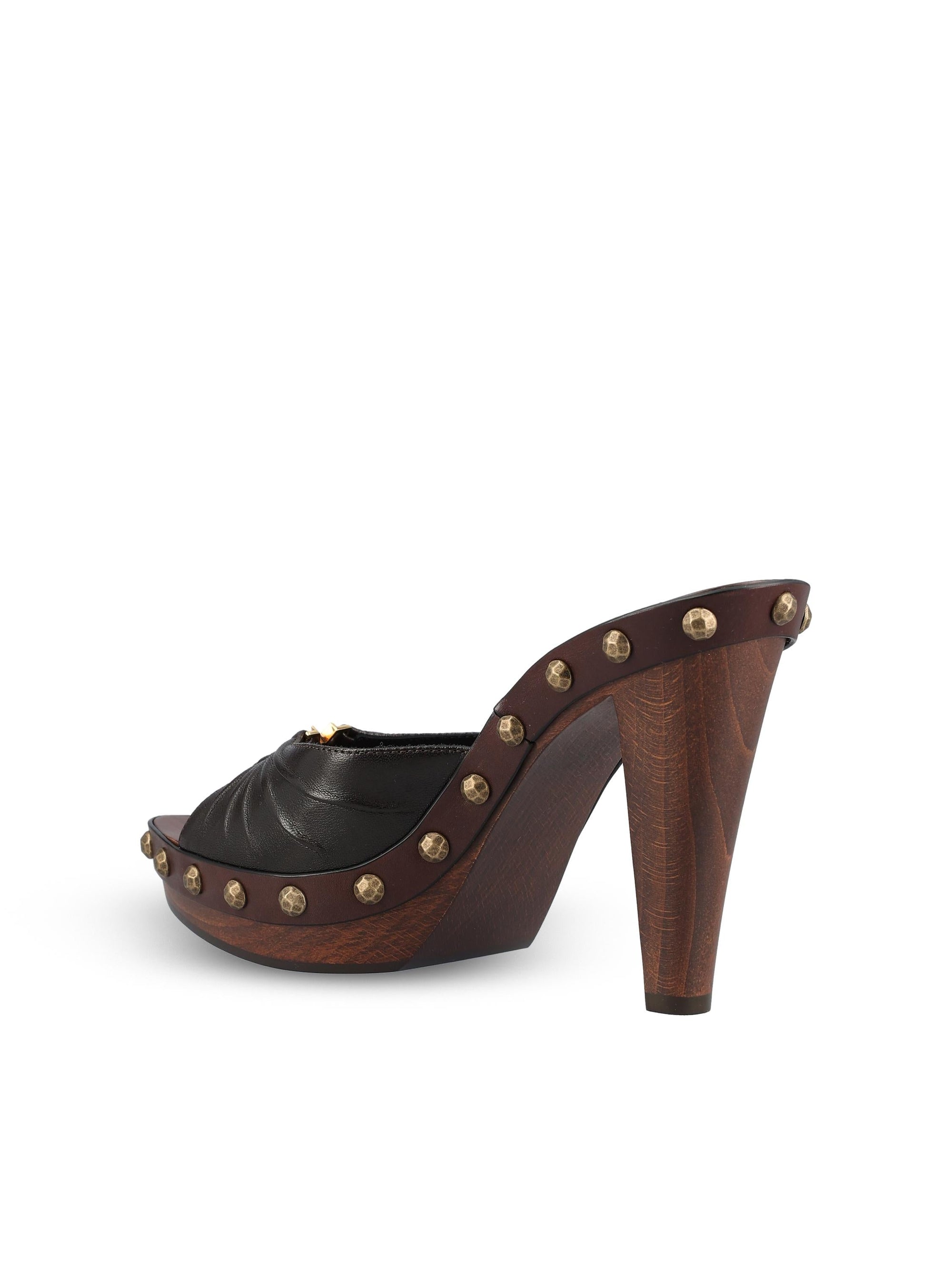 Оригінальна Babylone Clogs Sandals Saint laurent – детальний вид