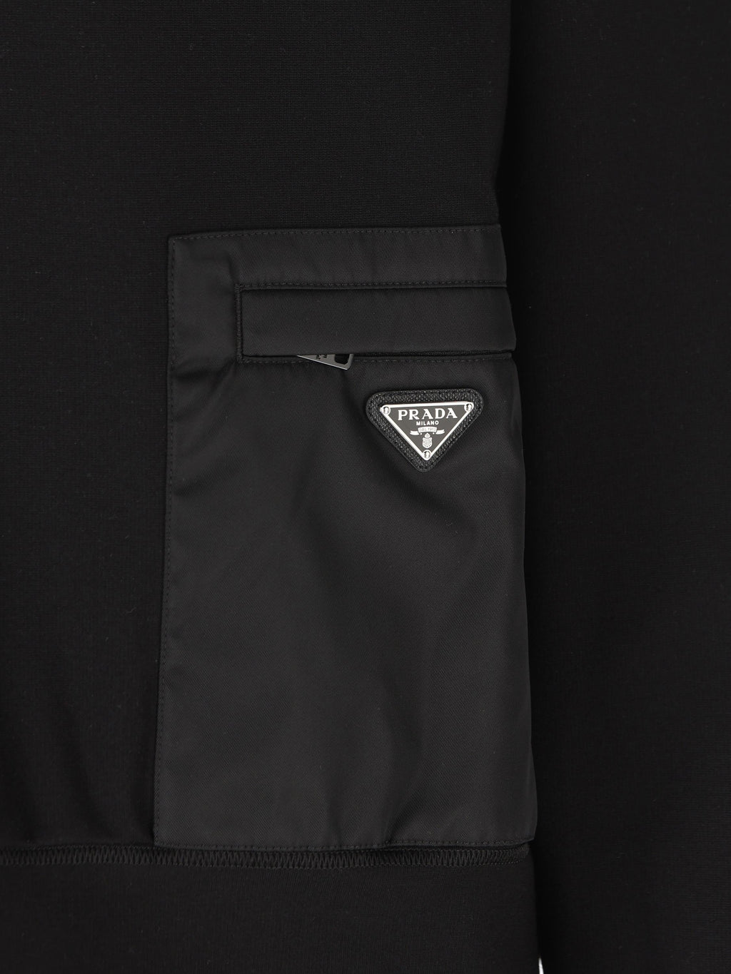 Technical Fabric Sweatshirt Prada оригінал – Купити в Україні – збільшений вид