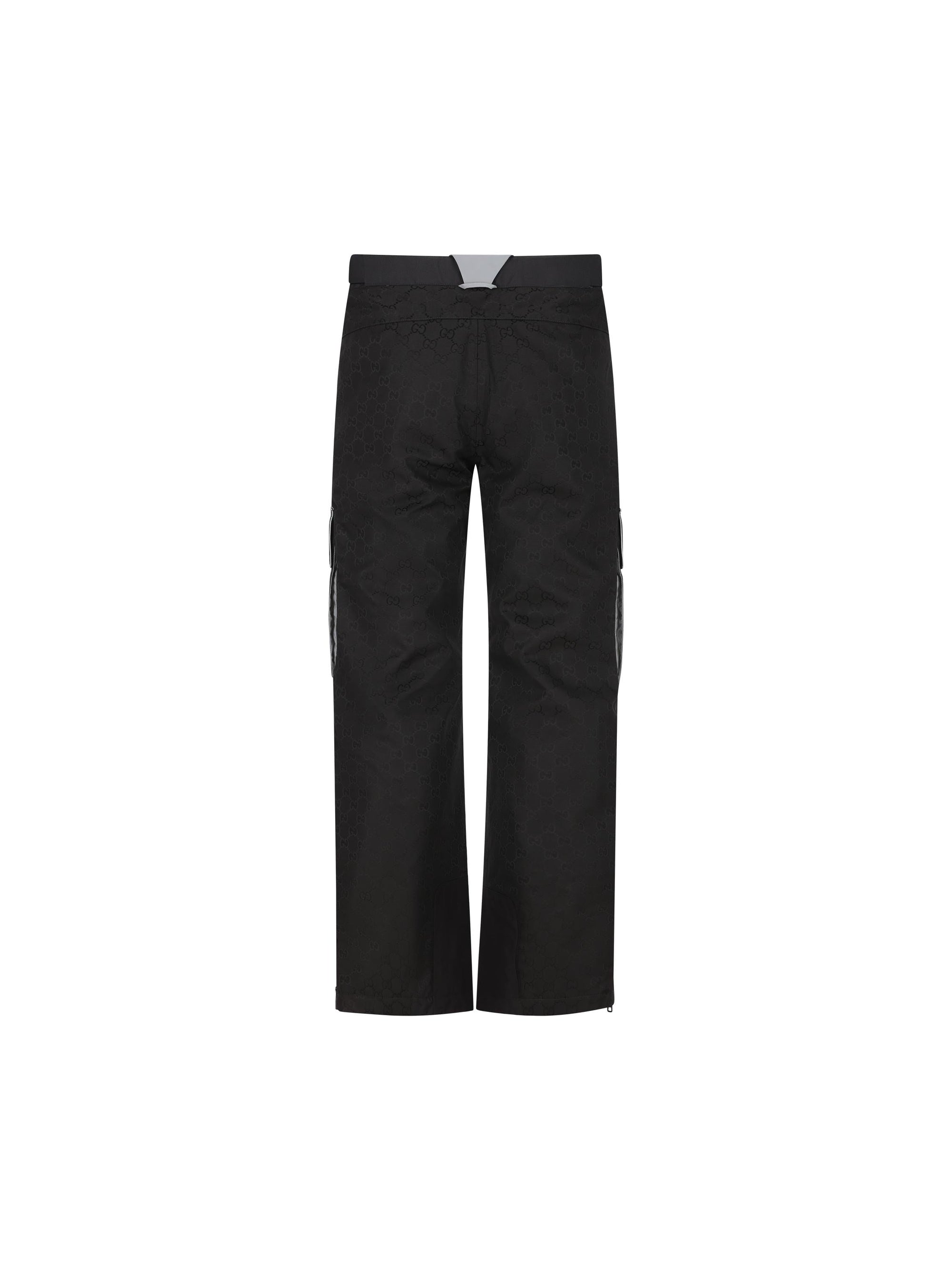 Trousers In Gg Fabric Gucci – Гарантія оригінальності – вид ззаду