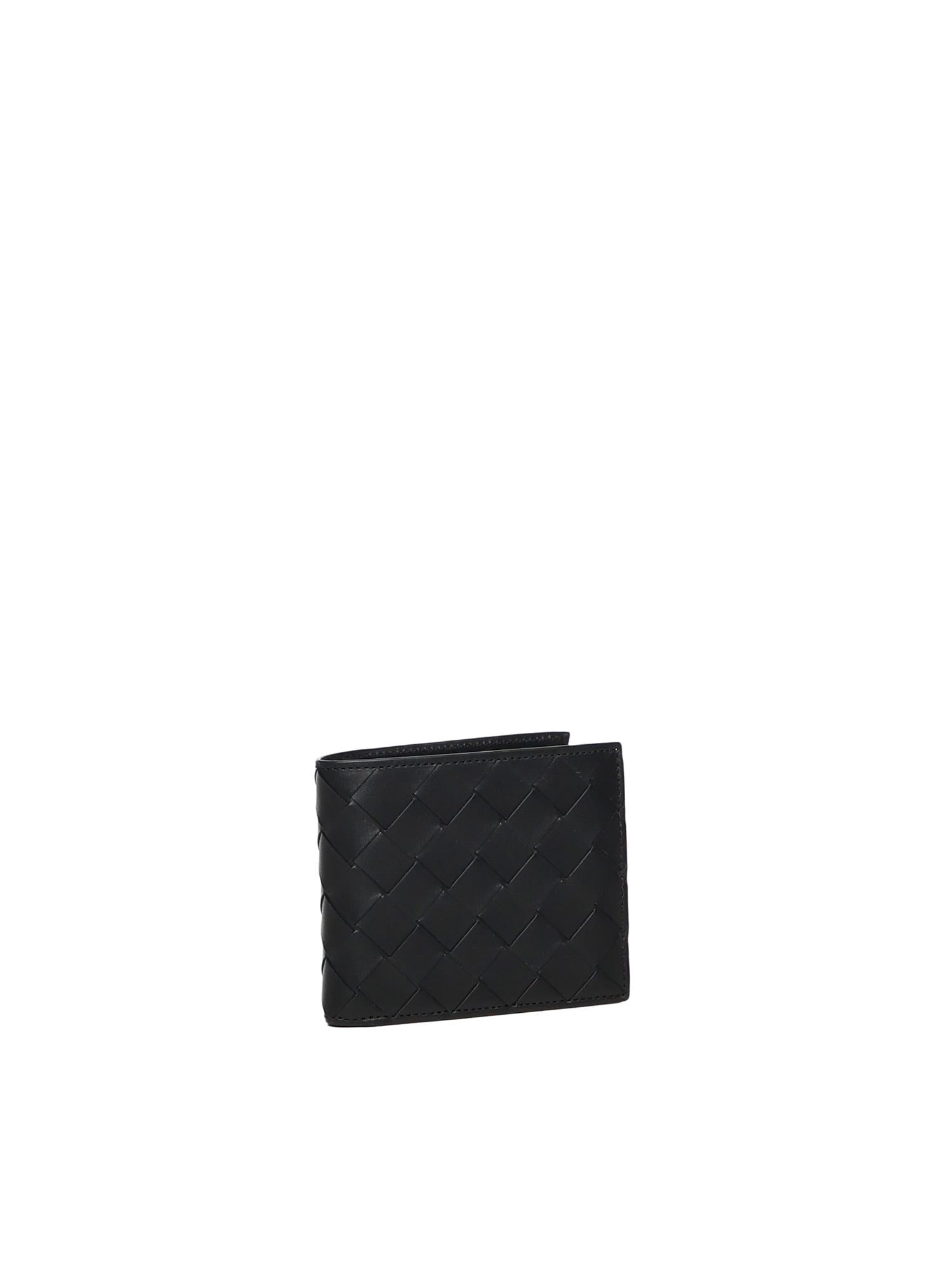 Оригінальна Portafoglio Intrecciato Bi-Fold Bottega veneta – вид ззаду