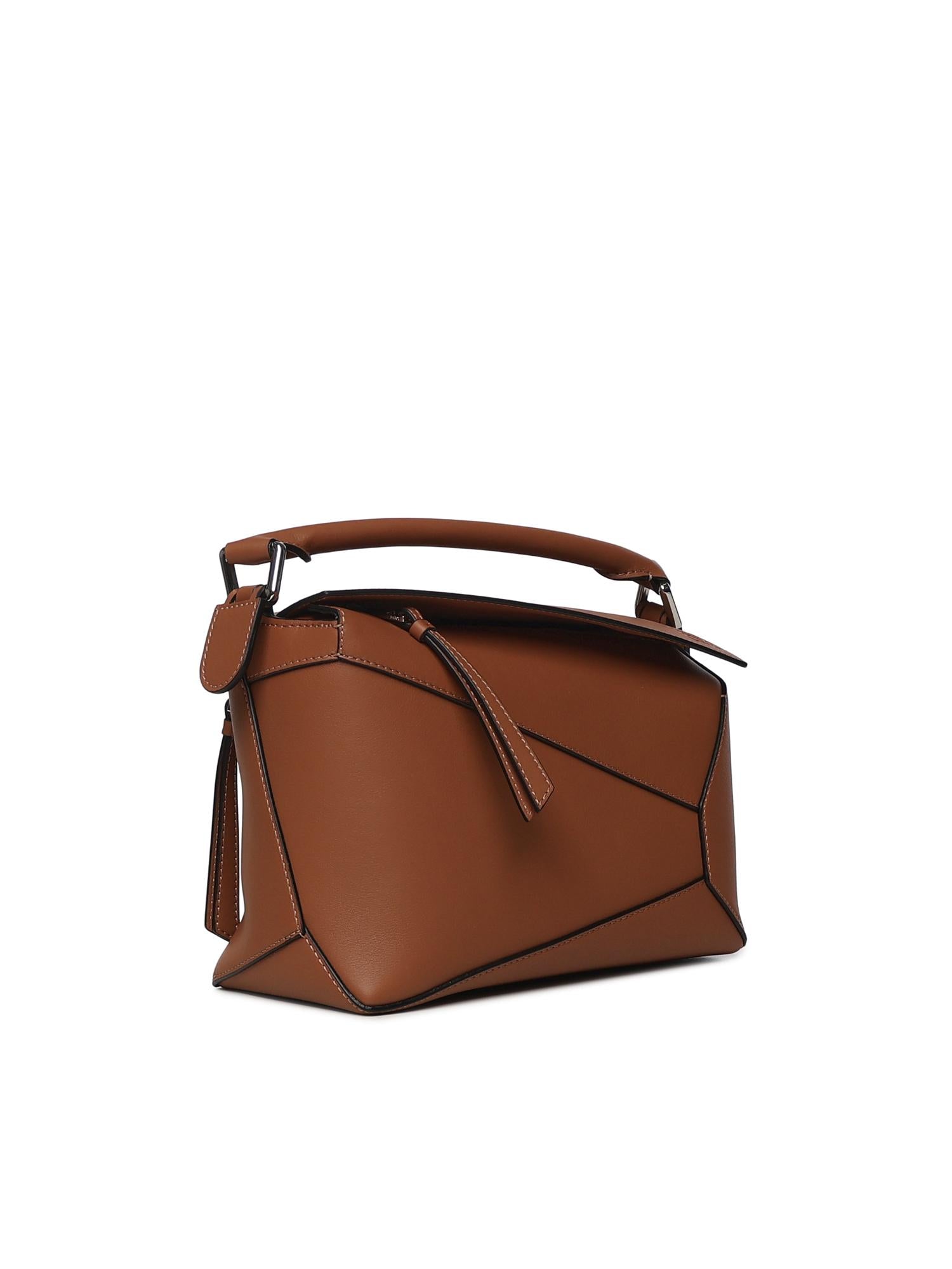 Borsa Puzzle Piccola In Pelle DI Vitello Loewe оригінал – Купити в Україні – вид ззаду