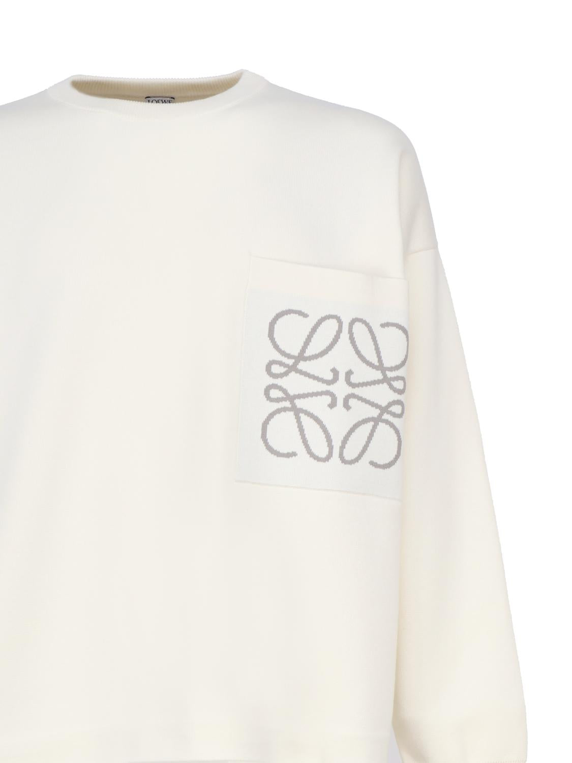 Оригінальна Maglia In Misto Cotone Loewe – вид ззаду