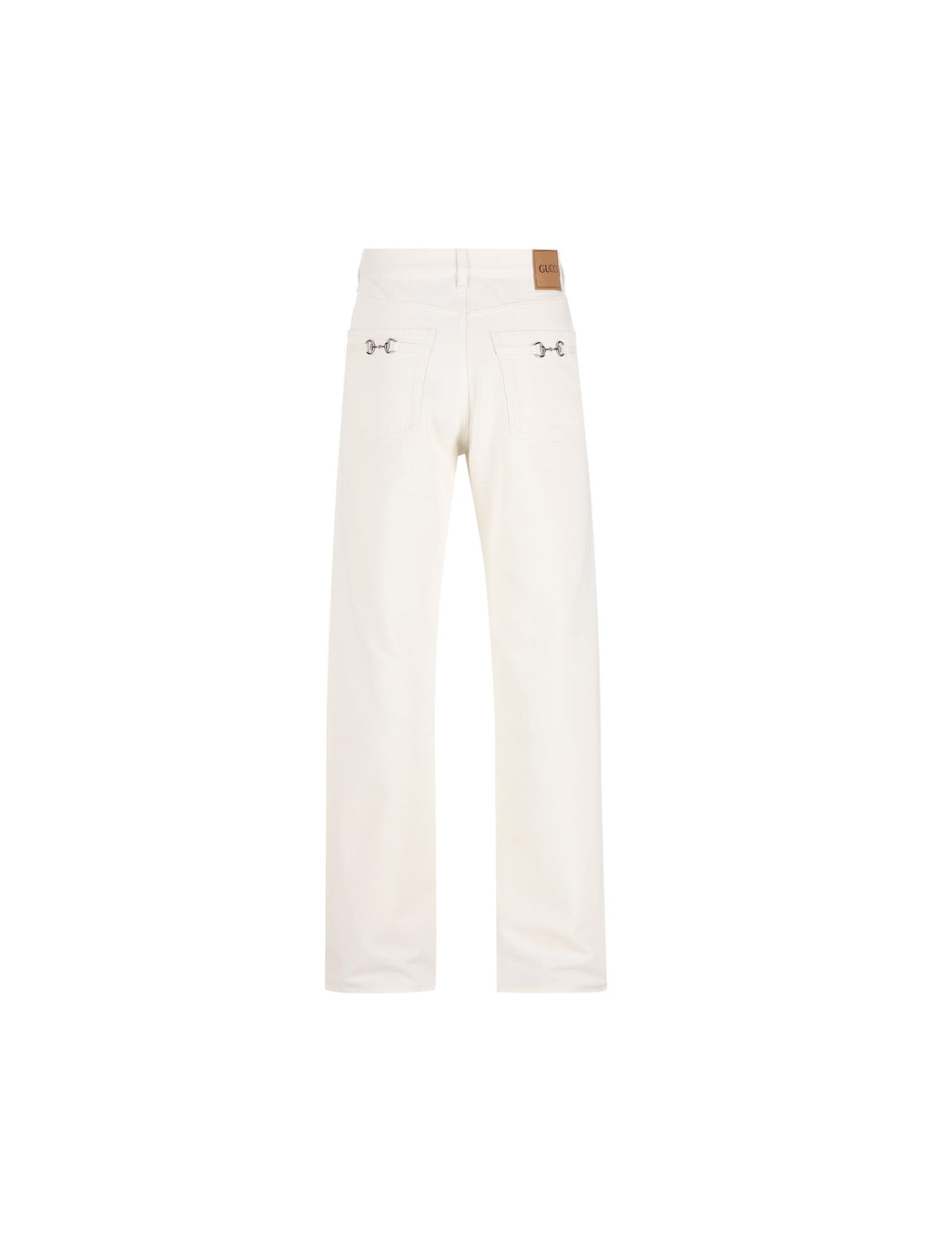 Cotton Trousers Gucci – Гарантія оригінальності – вид ззаду