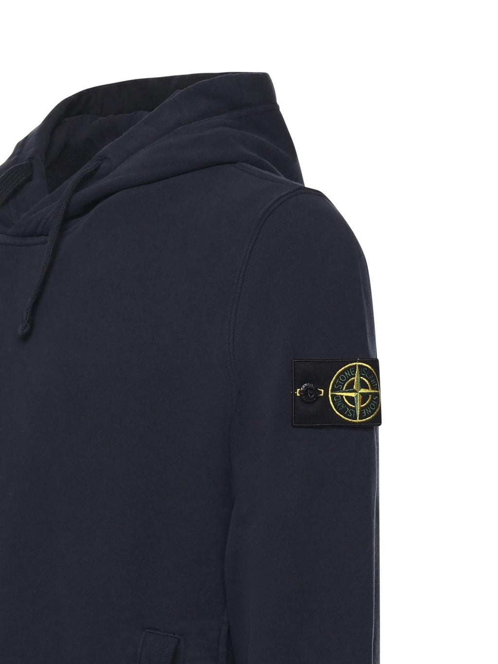 Felpa Con Cappuccio E Logo Stone island – Гарантія оригінальності – вид ззаду