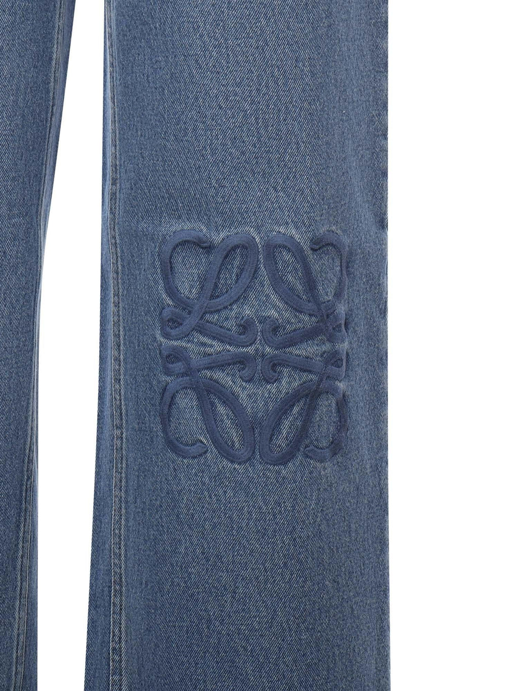 Оригінальна Jeans Baggy Anagram In Denim Loewe – вид ззаду