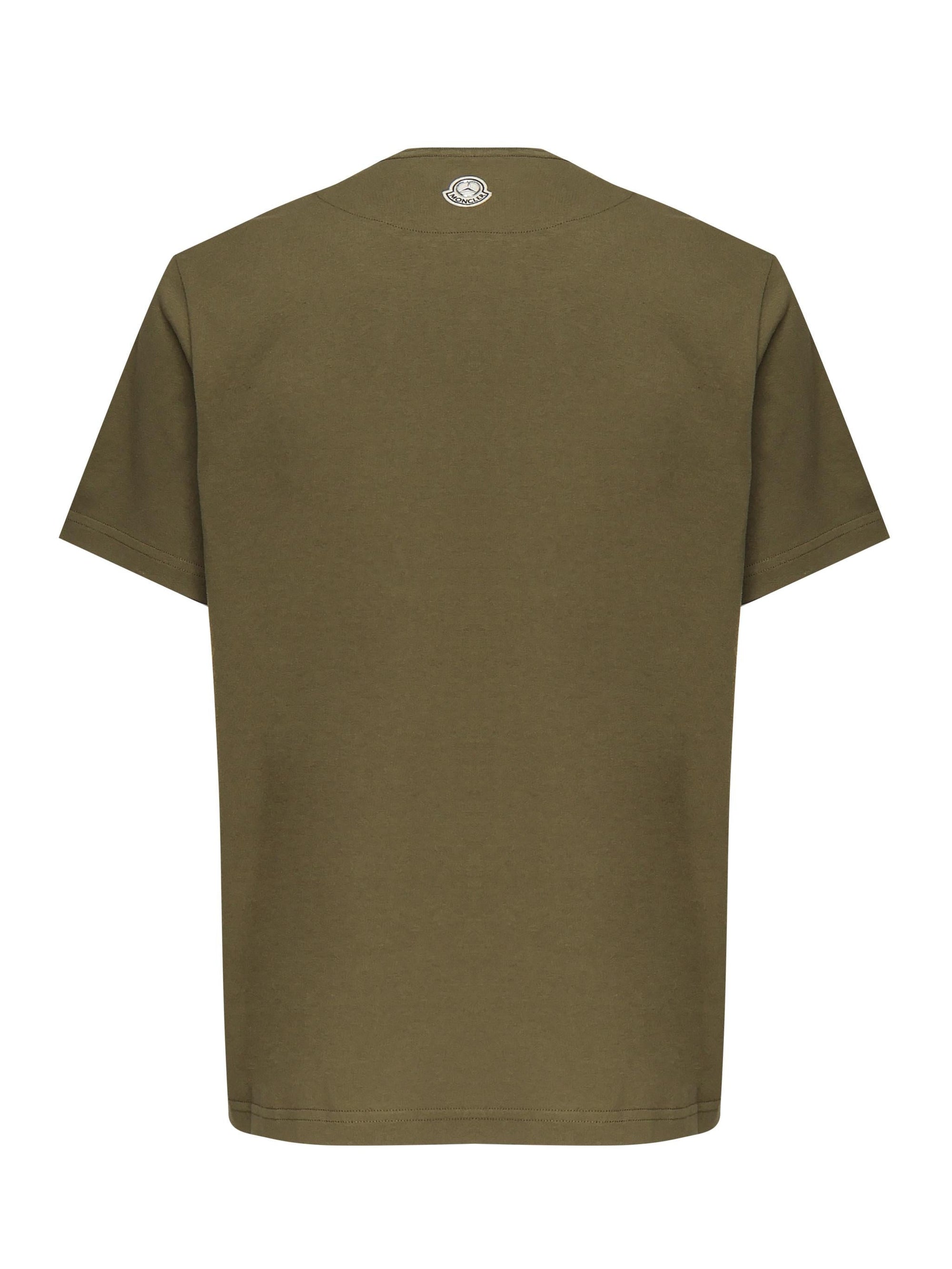 T-Shirt Con Stampa Frontale Moncler оригінал – Купити в Україні – збільшений вид