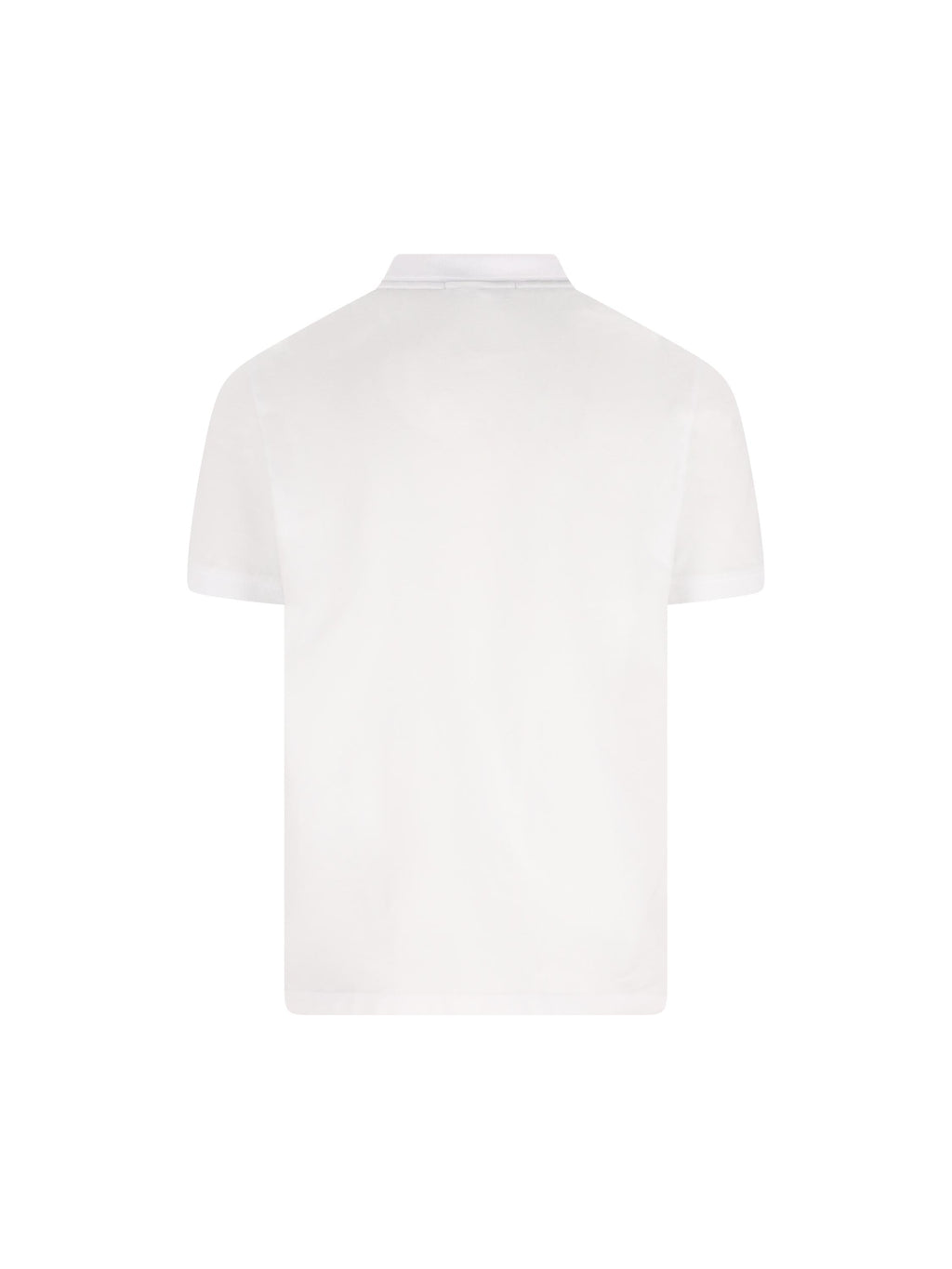 Cotton Polo Shirt Stone island – Гарантія оригінальності – вид ззаду