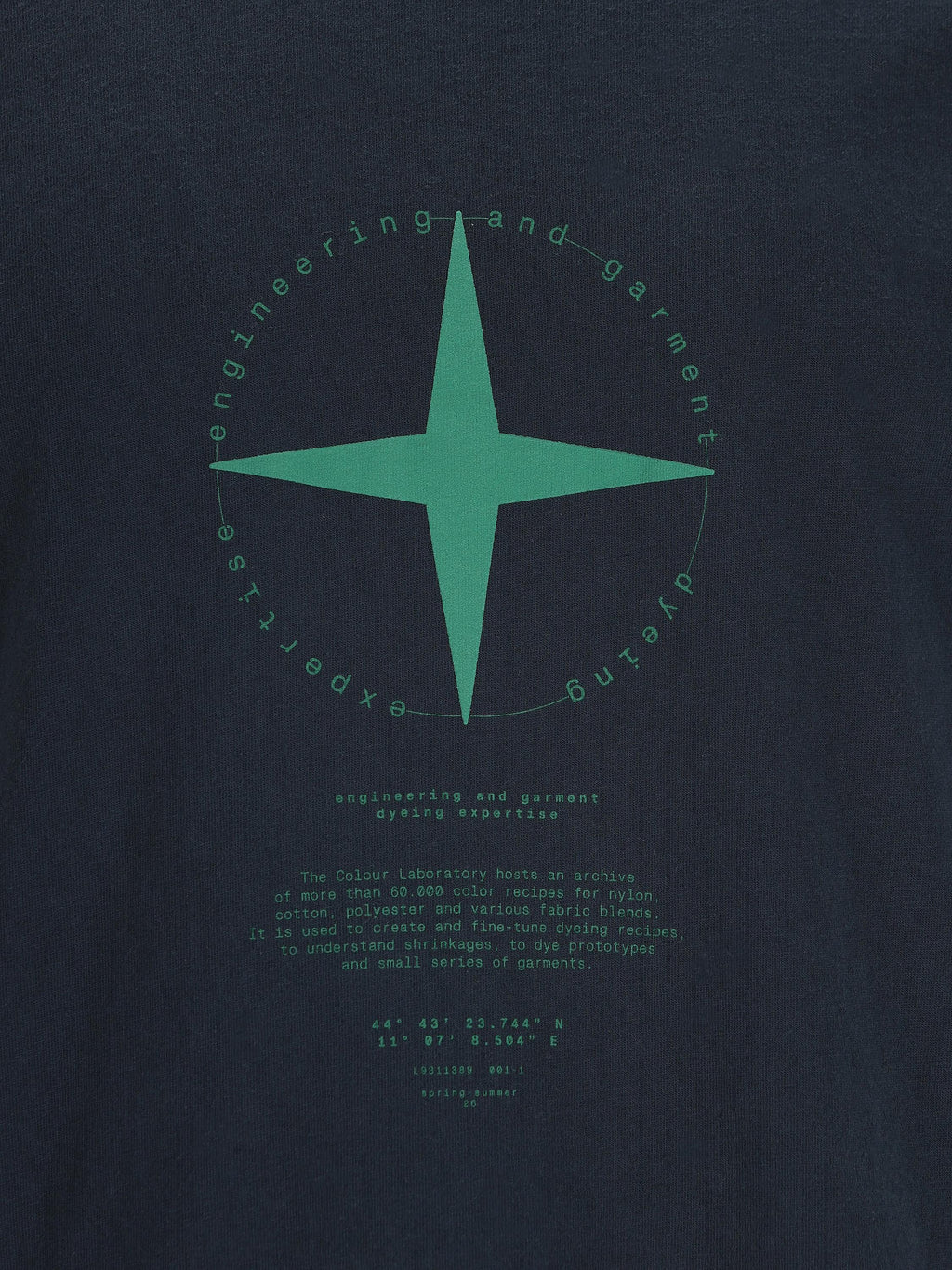 Cotton T Shirt Stone island оригінал – Купити в Україні – збільшений вид