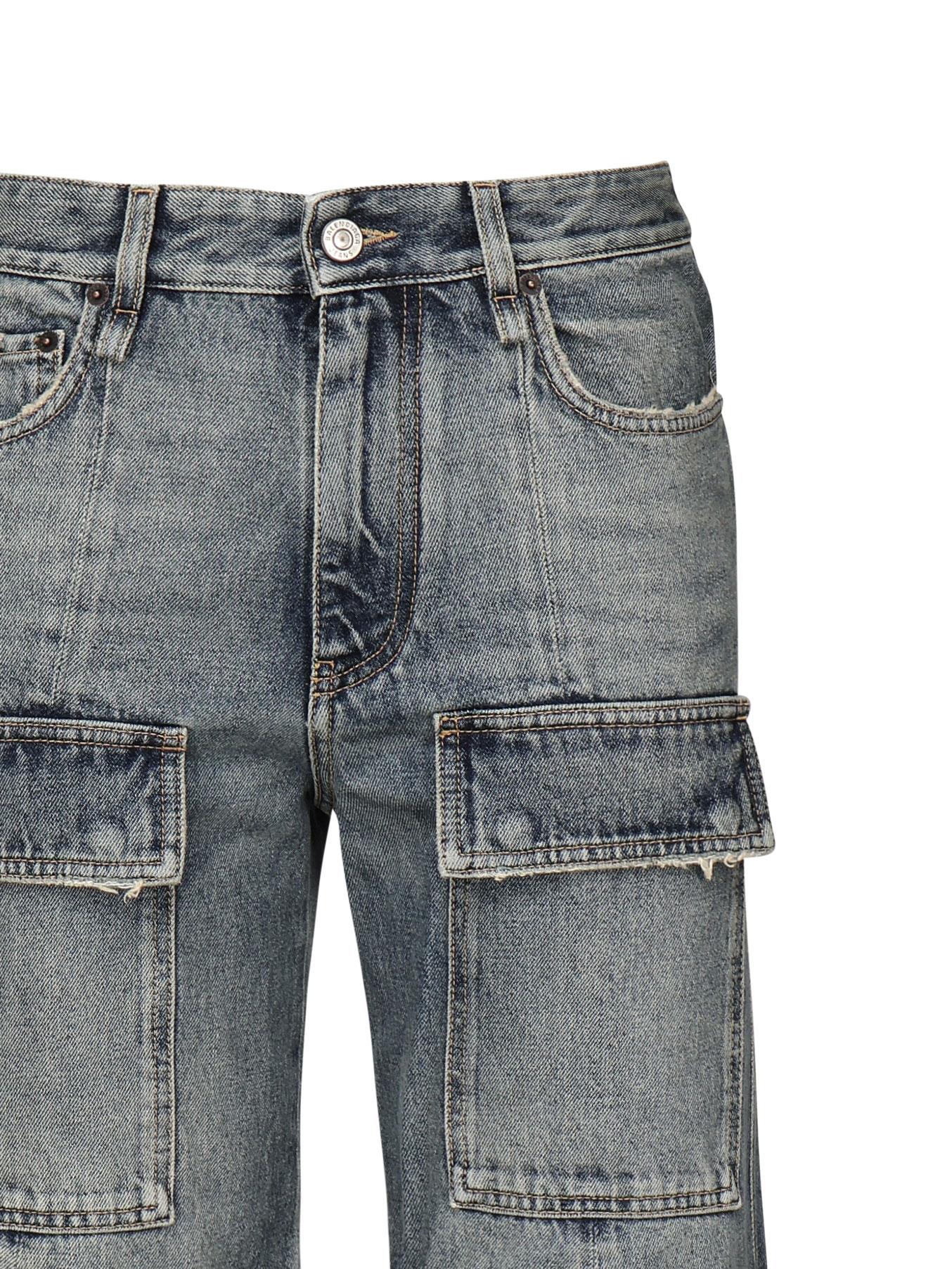 Оригінальна Pantaloni Cargo Flared Balenciaga – вид ззаду