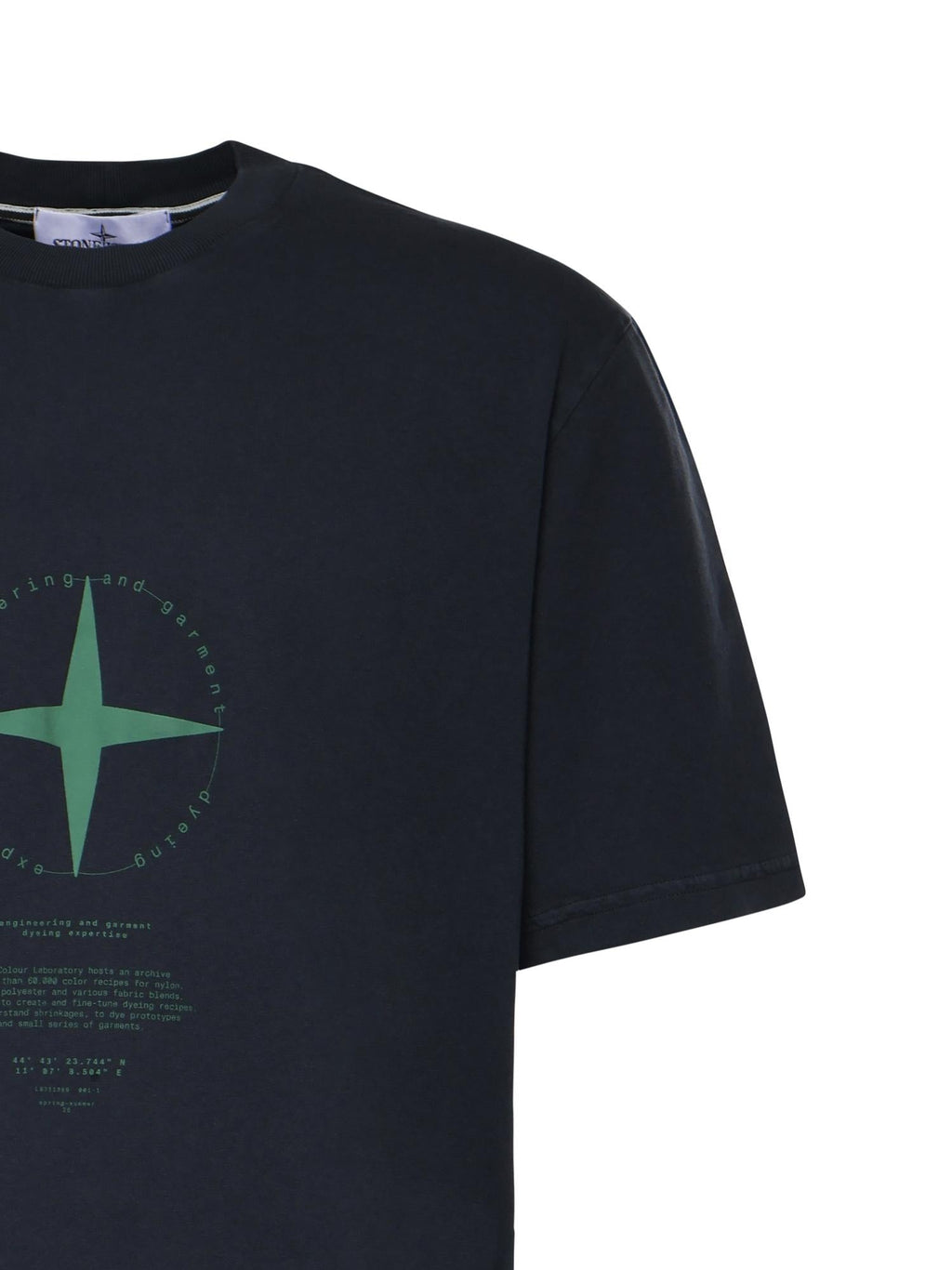 T-Shirt Con Stampa Light Compass Stone island оригінал – Купити в Україні – вид ззаду