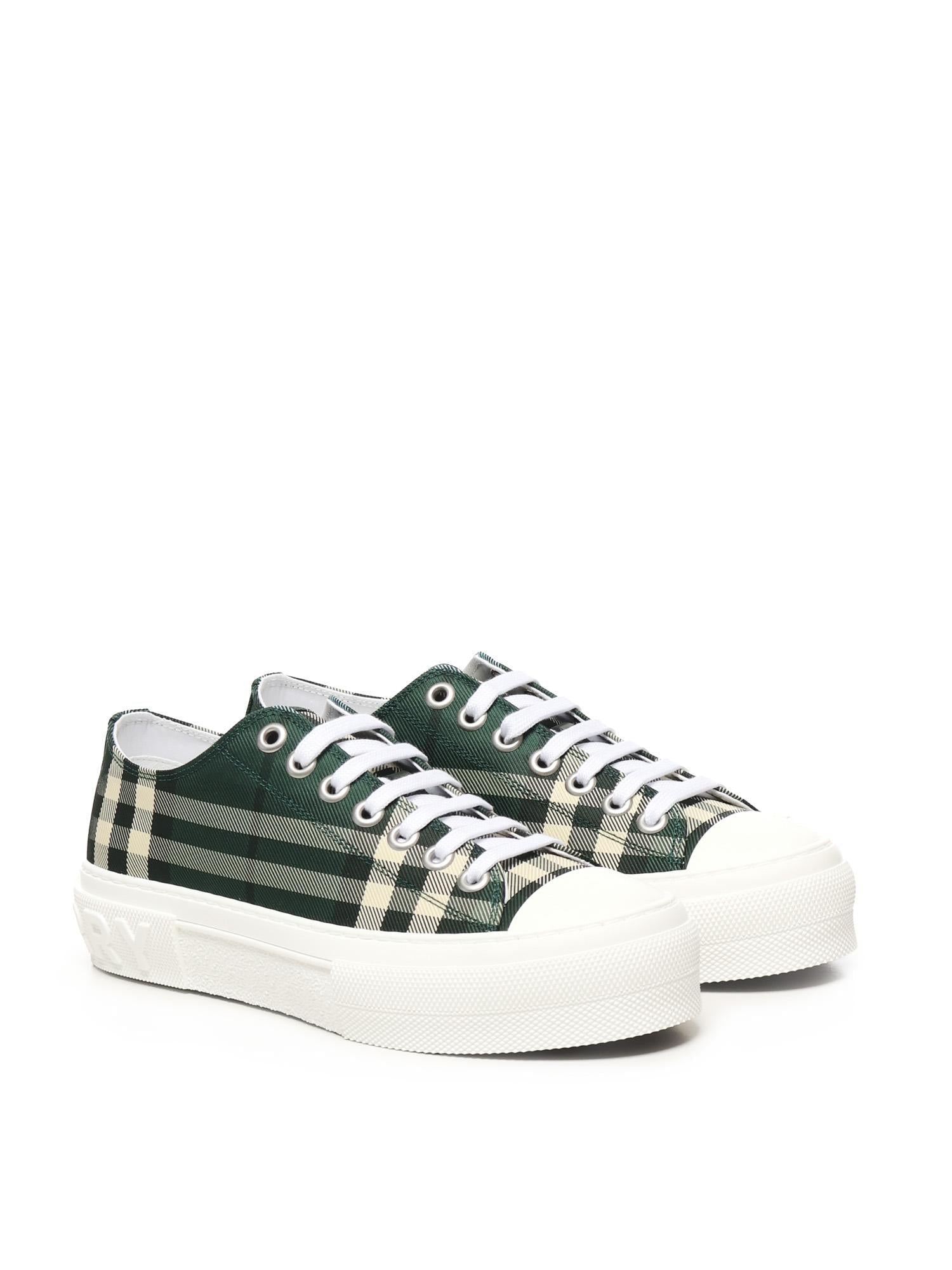 Оригінальна Sneakers Check Burberry – вид ззаду