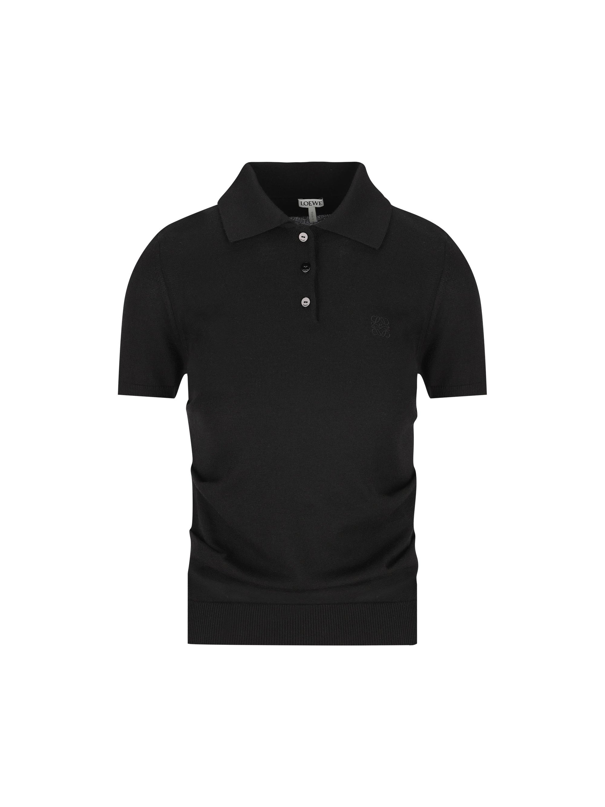 Оригінальна Cashmere And Silk Polo Loewe – боковий вид