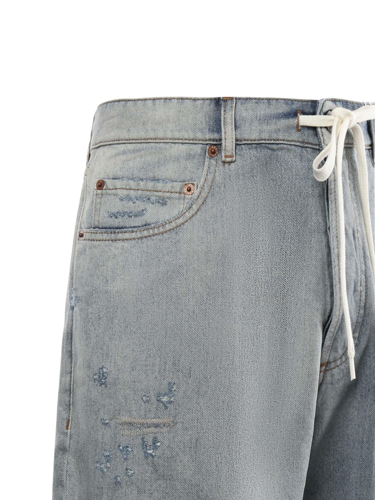 Shorts In Denim Maison margiela оригінал – Купити в Україні – вид ззаду