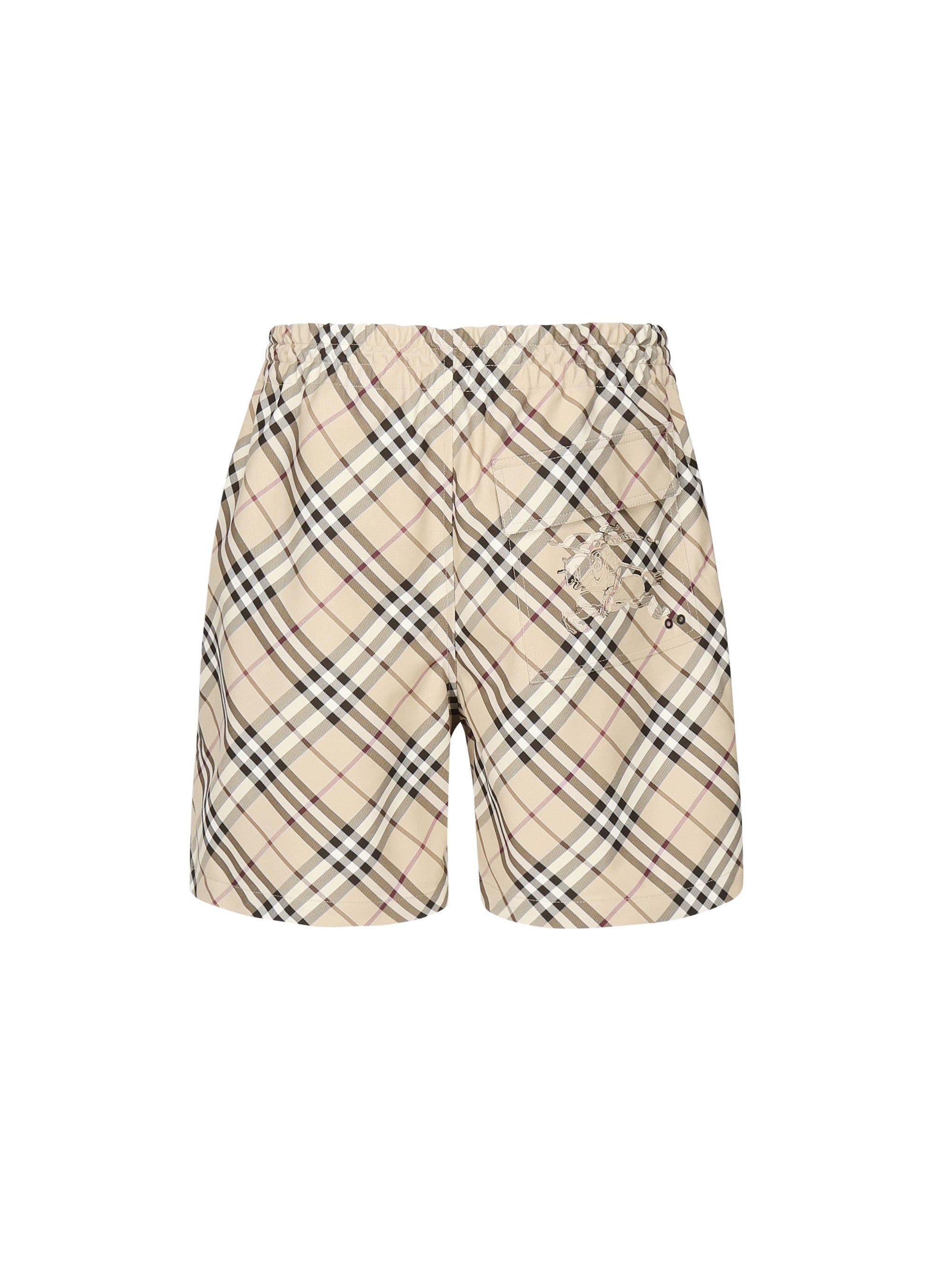 Pantaloncini Check Burberry – Гарантія оригінальності – детальний вид
