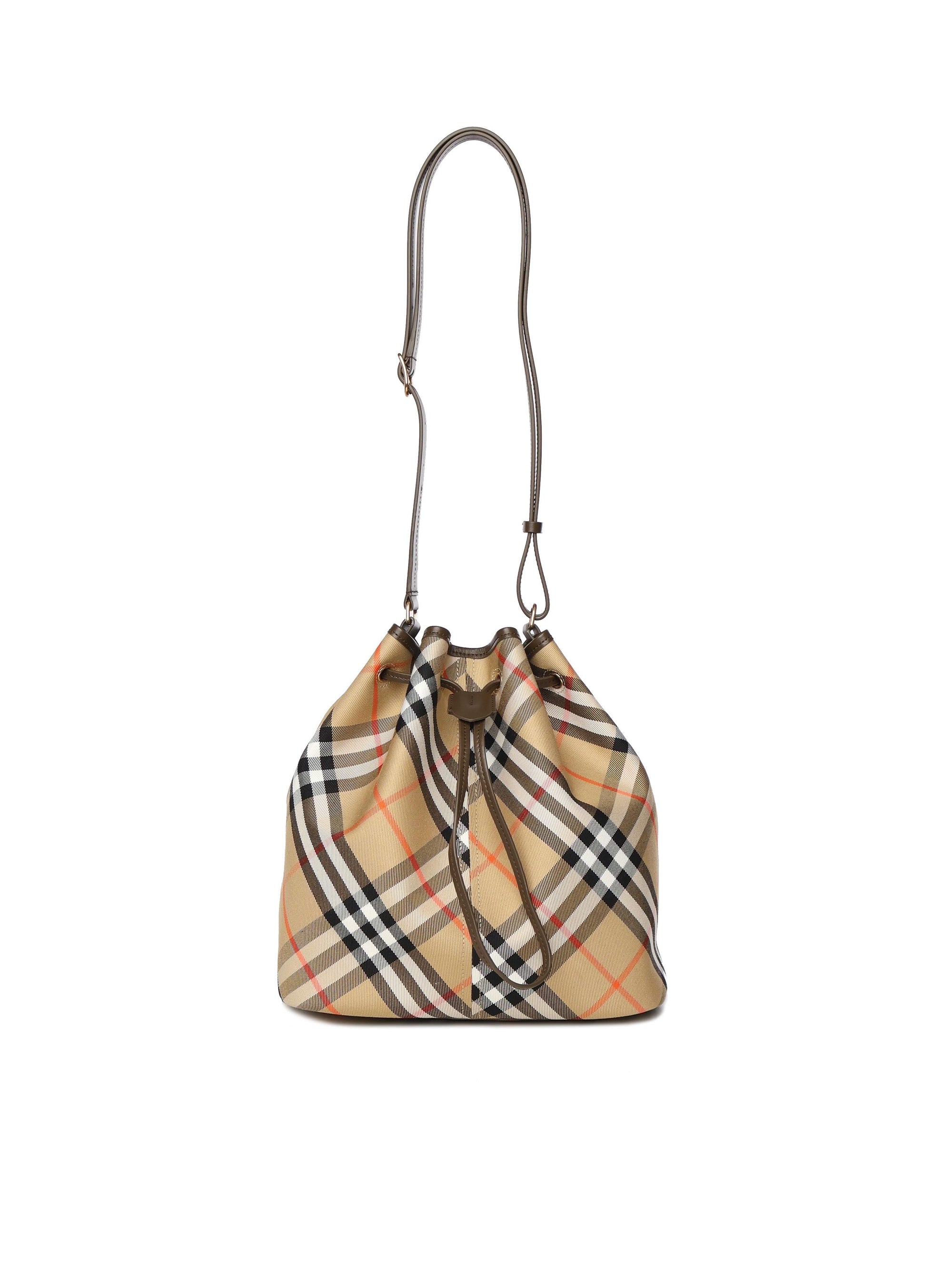 Оригінальна Borsa Secchiello Vintage Check Burberry – боковий вид