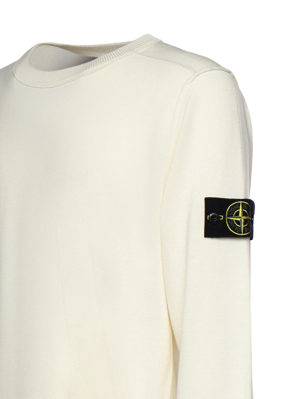 Оригінальна Maglione In Cotone Con Logo Stone island – вид ззаду
