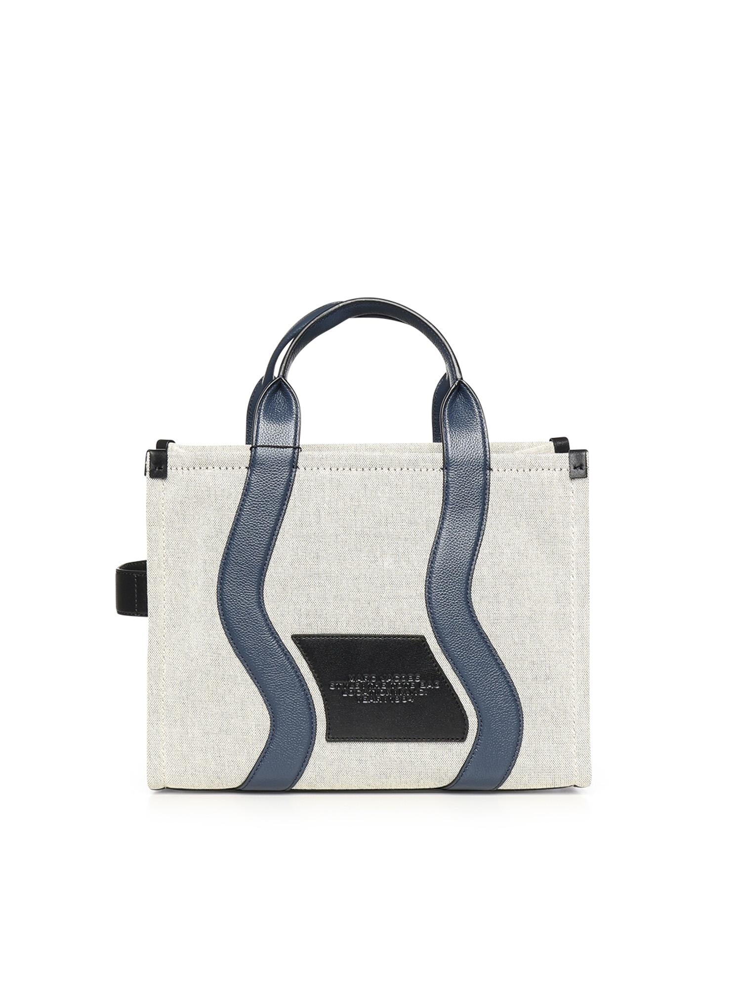 Borsa Tote The Wavy In Canvas Marc jacobs – Гарантія оригінальності – детальний вид