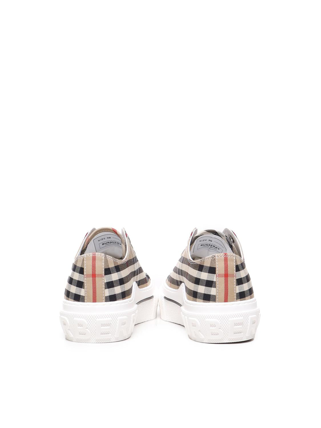 Оригінальна Sneakers Check Burberry – детальний вид