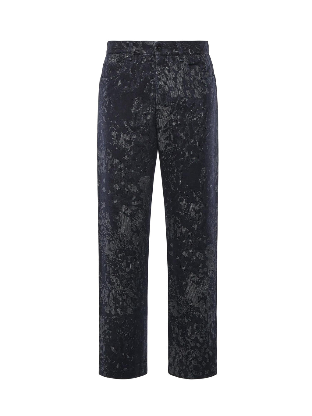 Оригінальна Jeans Jacquard In Denim Fendi – боковий вид