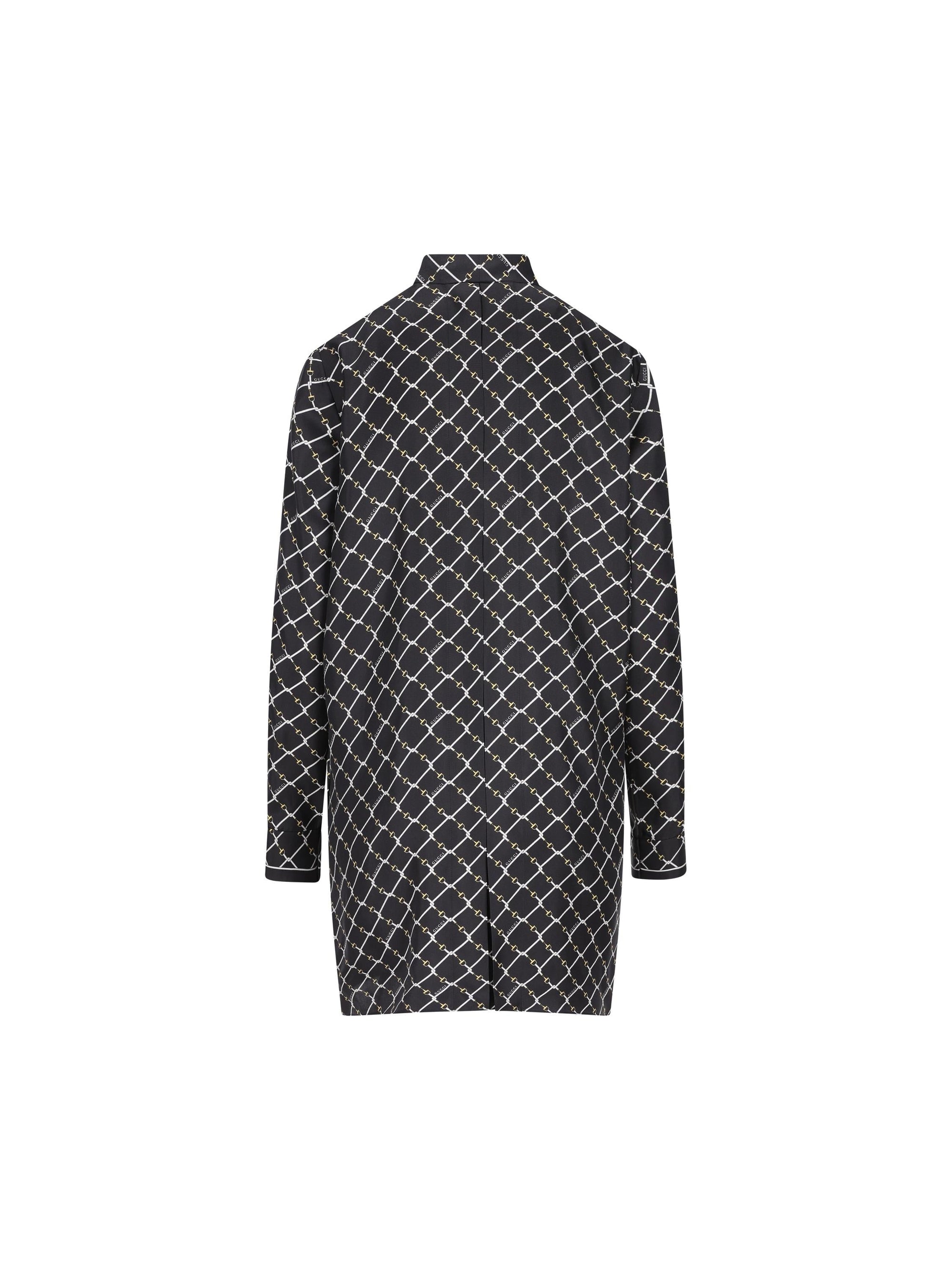 Silk Twill Dress Gucci оригінал – Купити в Україні – вид ззаду