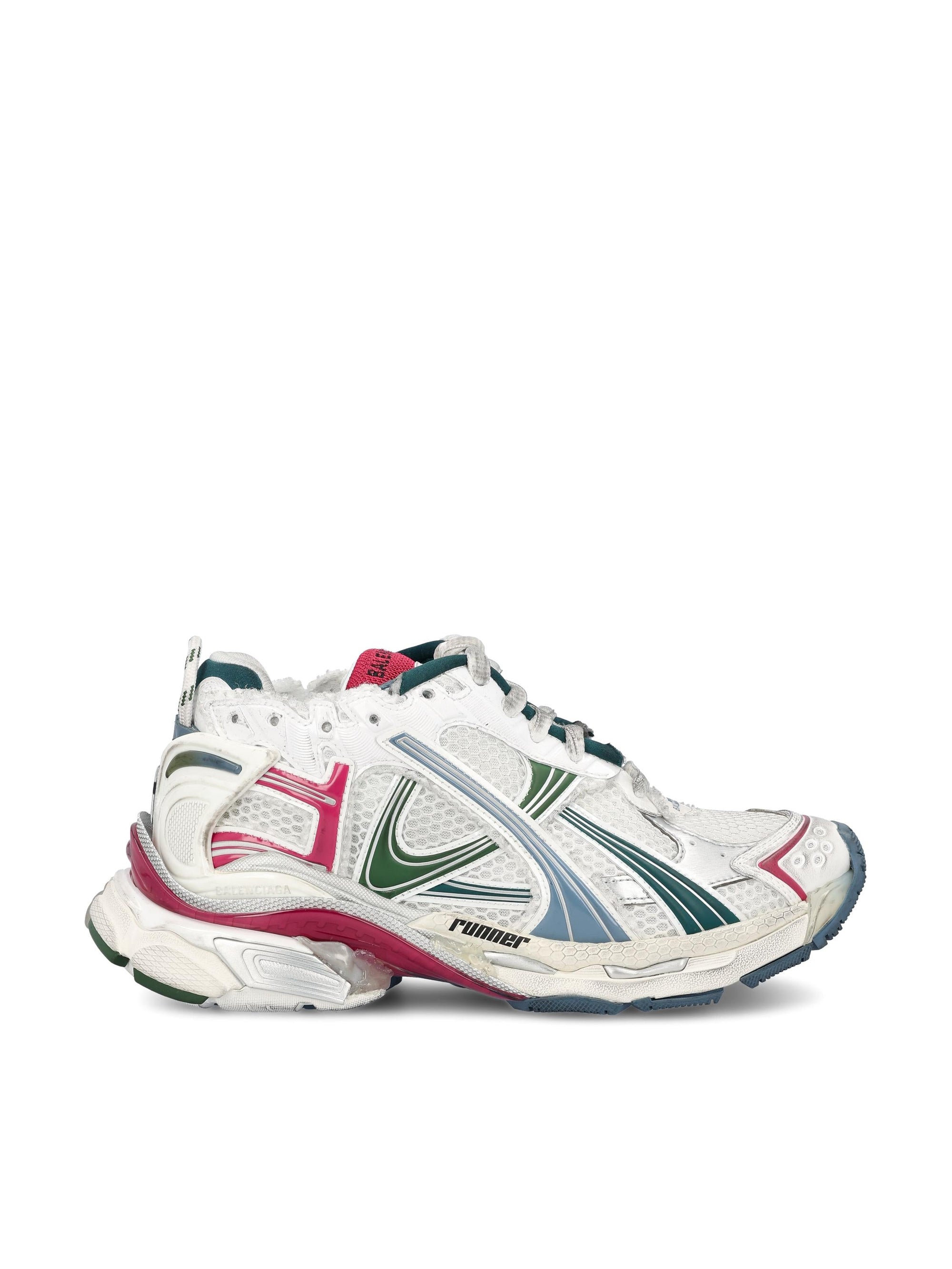 Оригінальна Sneakers Runner In Mesh Balenciaga – боковий вид