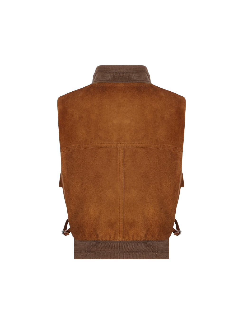 Suede Leather Gilet Miu miu оригінал – Купити в Україні – вид ззаду