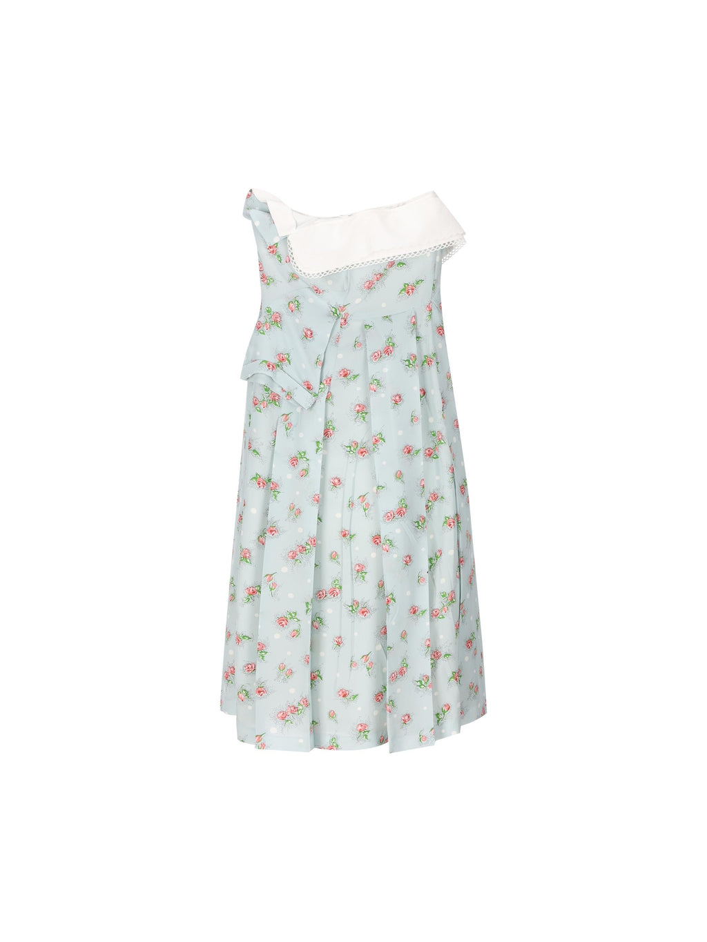 Printed Marocain Dress Miu miu оригінал – Купити в Україні – вид ззаду