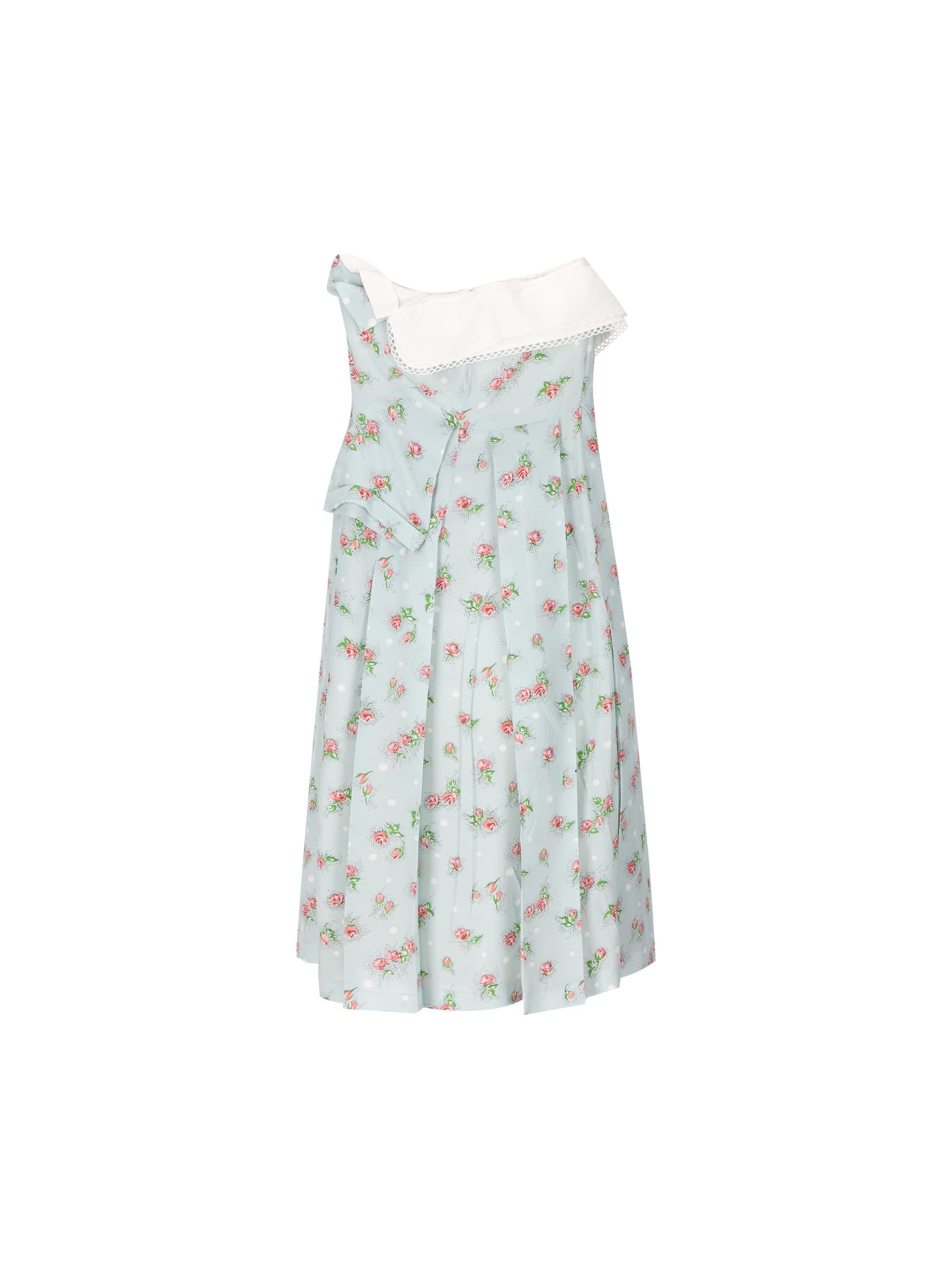 Printed Marocain Dress Miu miu оригінал – Купити в Україні – вид ззаду