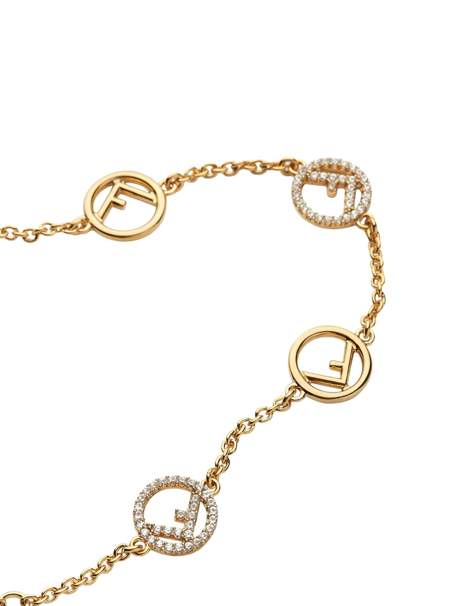 Bracciale Everround A Catena Fendi оригінал – Купити в Україні – вид ззаду