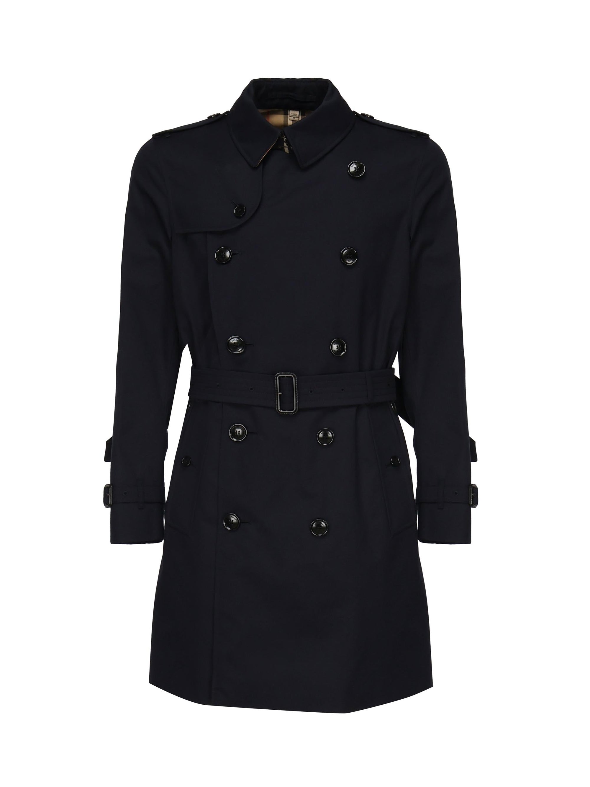 Trench Coat Kensington Burberry – Гарантія оригінальності – боковий вид