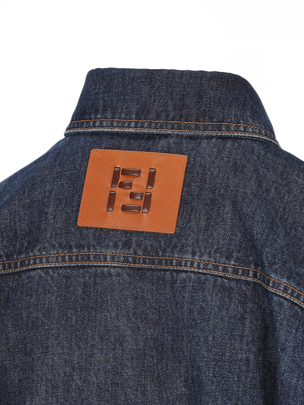 Оригінальна Giacca Go To Jacket In Denim Fendi – збільшений вид