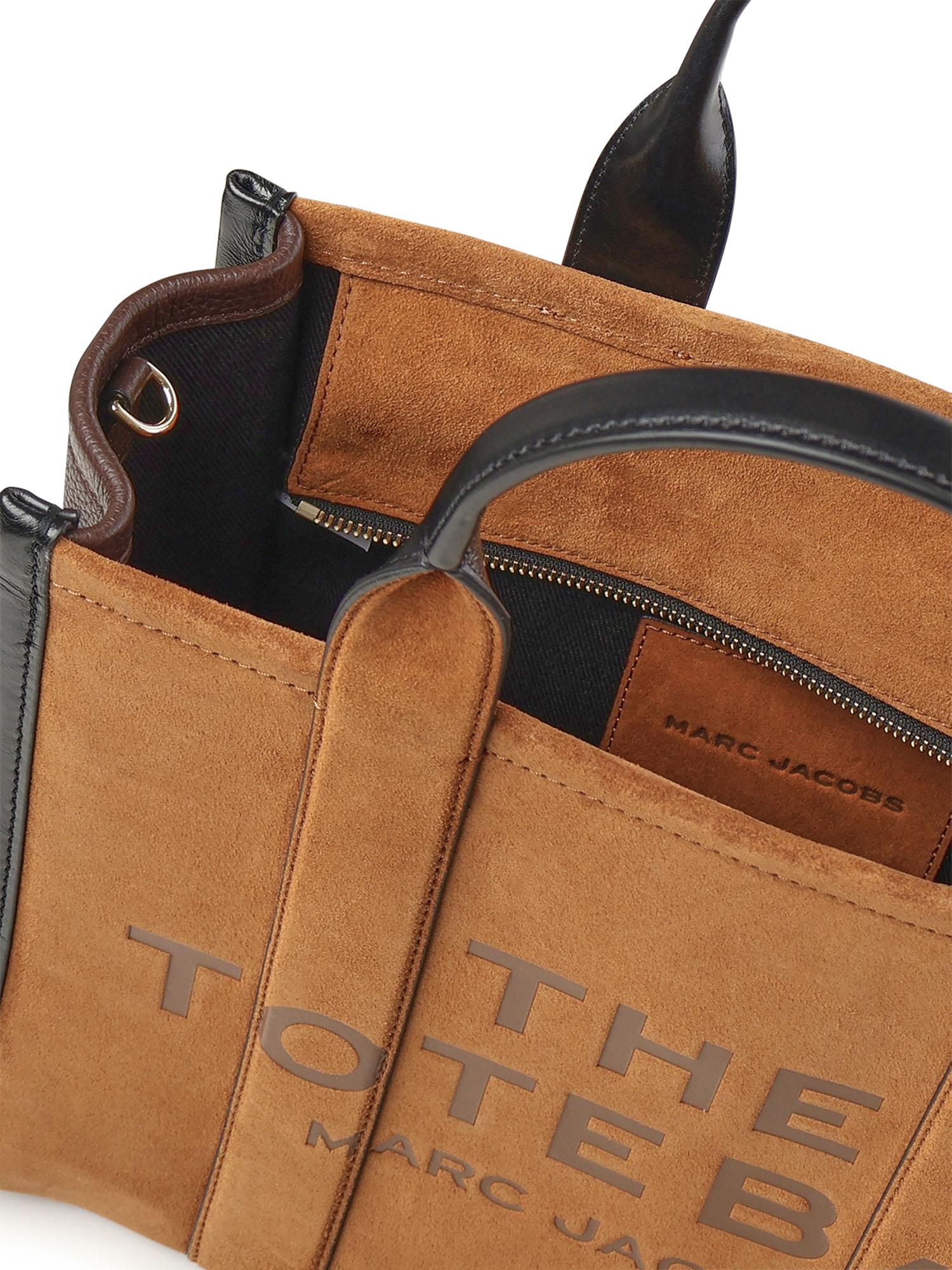 Оригінальна Borsa The Medium Tote In Pelle Scamosciata Marc jacobs – збільшений вид