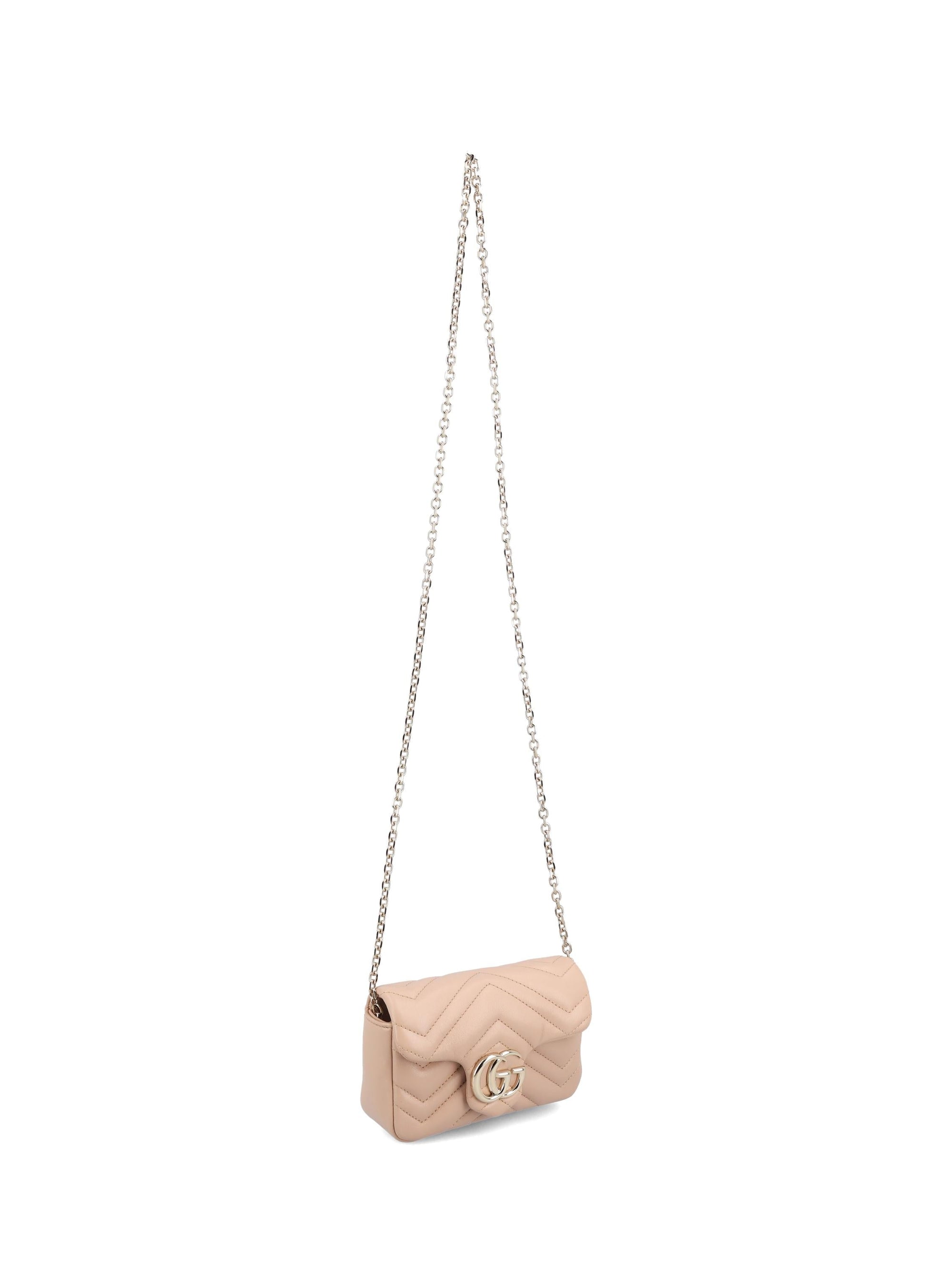 Mini Borsa A Spalla Gg Marmont Gucci – Гарантія оригінальності – детальний вид