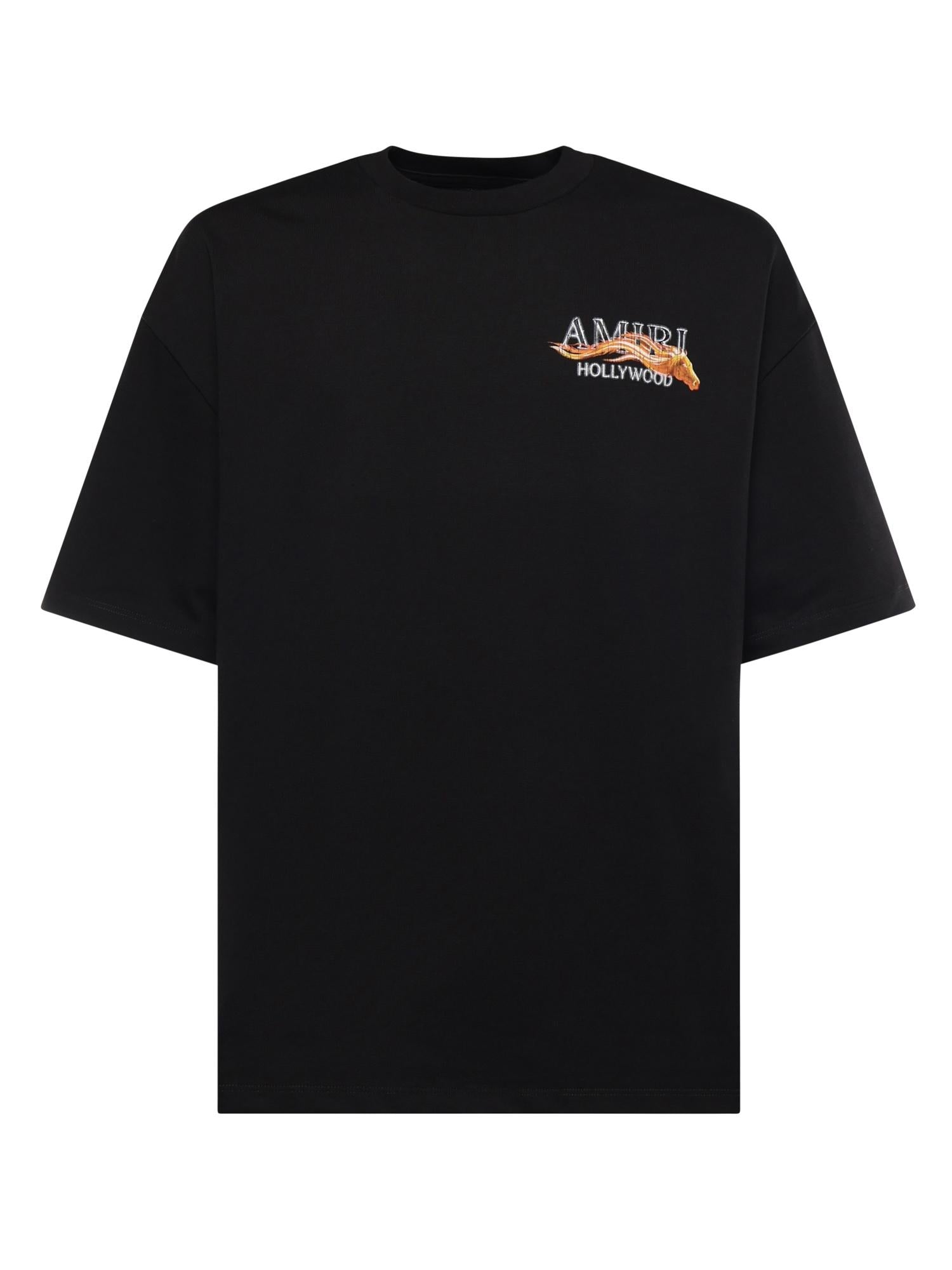 T-Shirt Con Logo Amiri оригінал – Купити в Україні – боковий вид