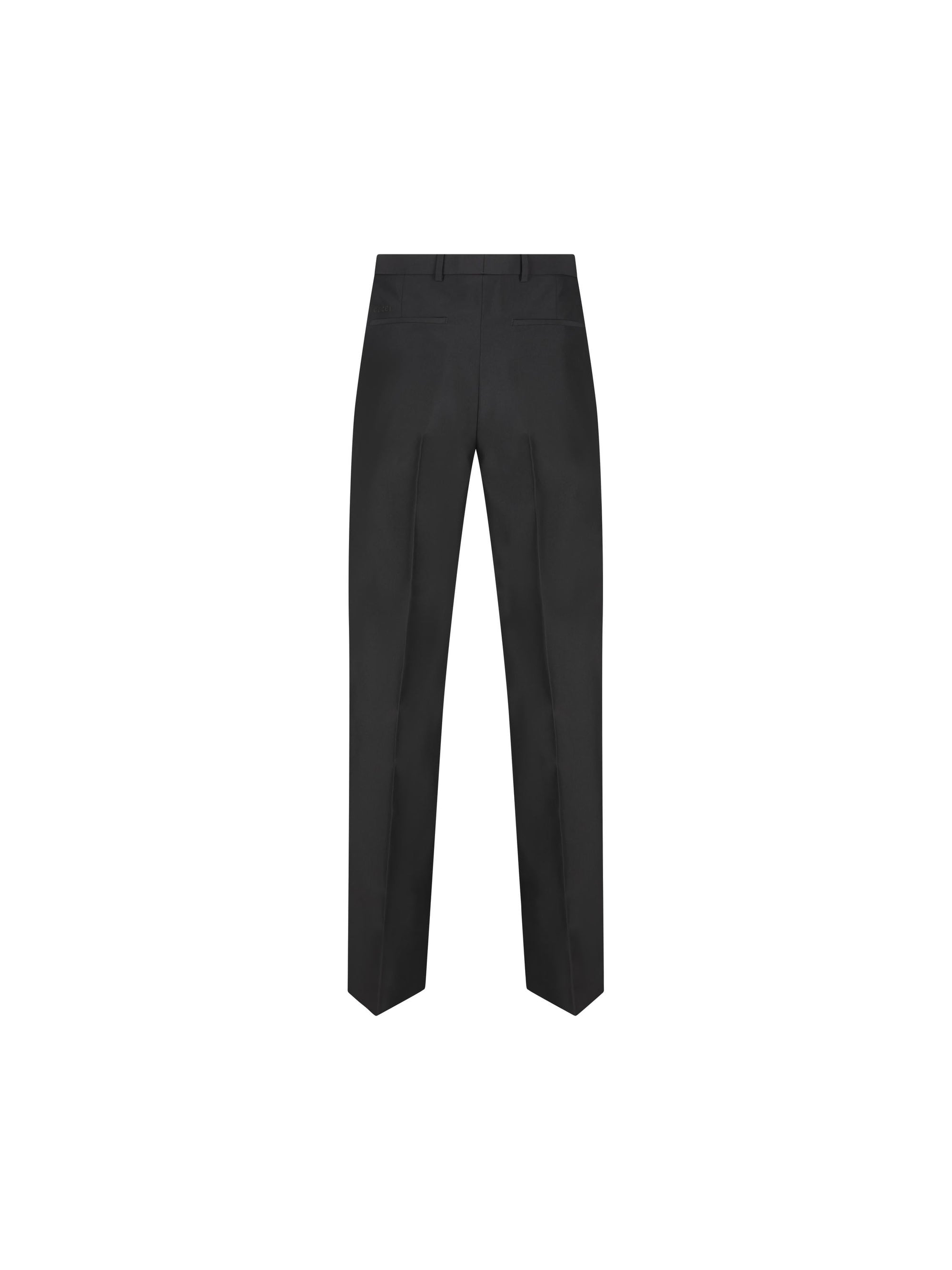 Оригінальна Silk Twill Trousers Gucci – вид ззаду
