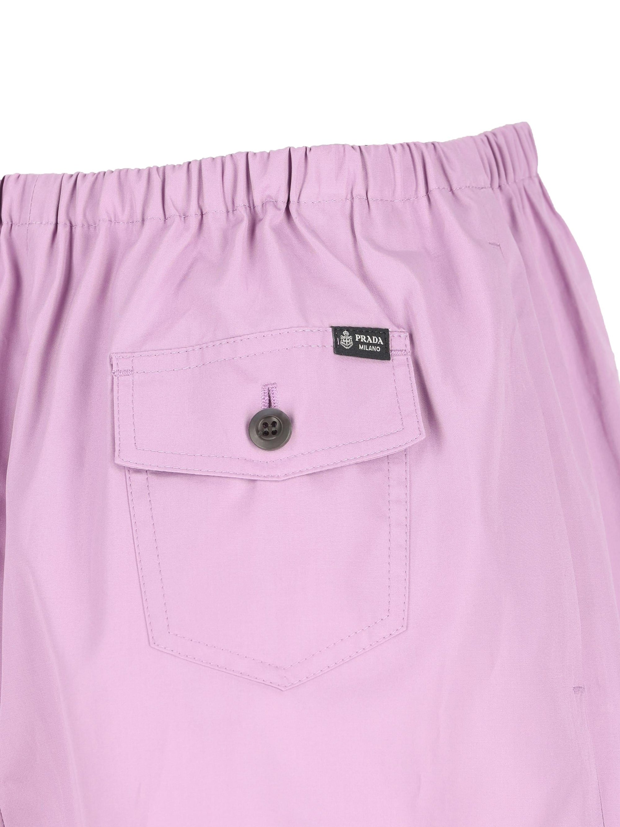 Оригінальна Cotton Shorts Prada – детальний вид