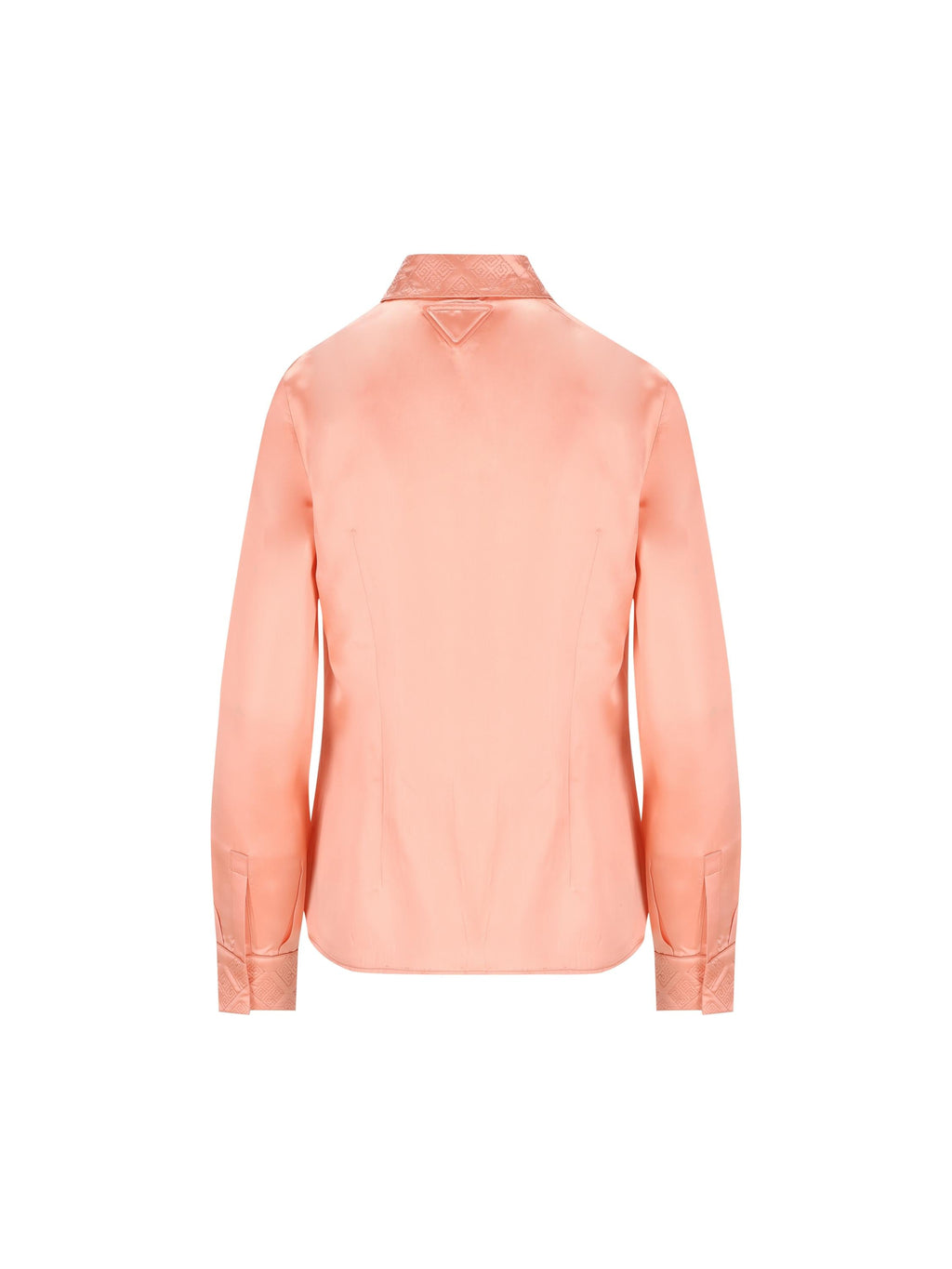 Оригінальна Silk Blend Shirt Prada – вид ззаду