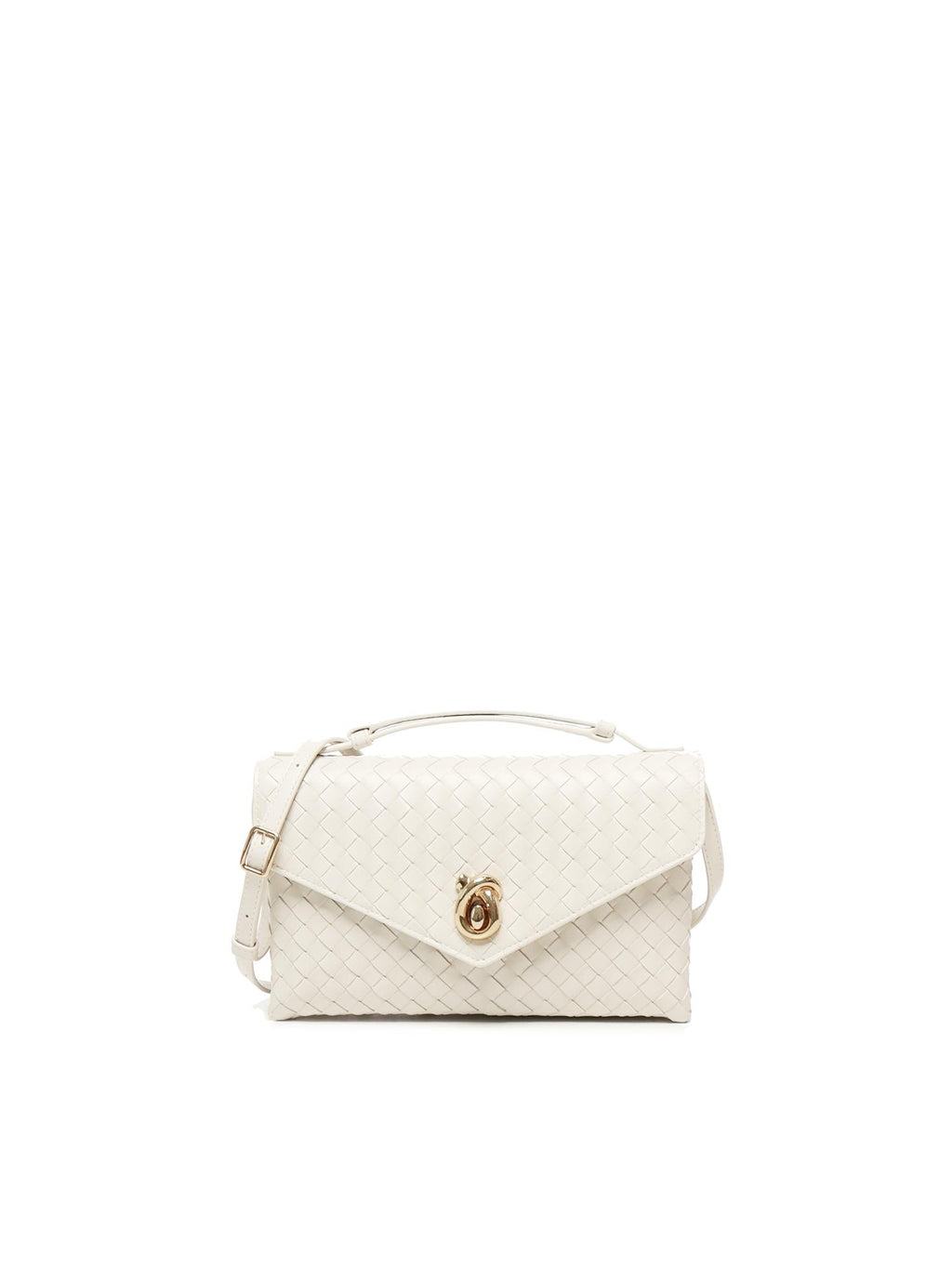 Borsa Knot Lock Bottega veneta – Гарантія оригінальності – боковий вид