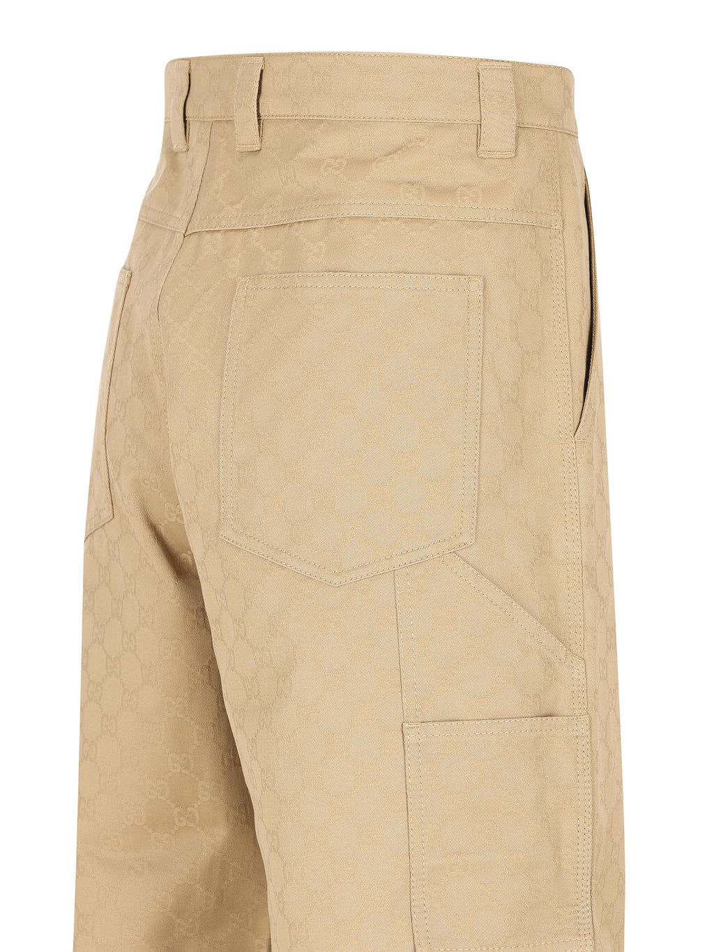 Cotton Gabardine Trousers Gucci оригінал – Купити в Україні – збільшений вид