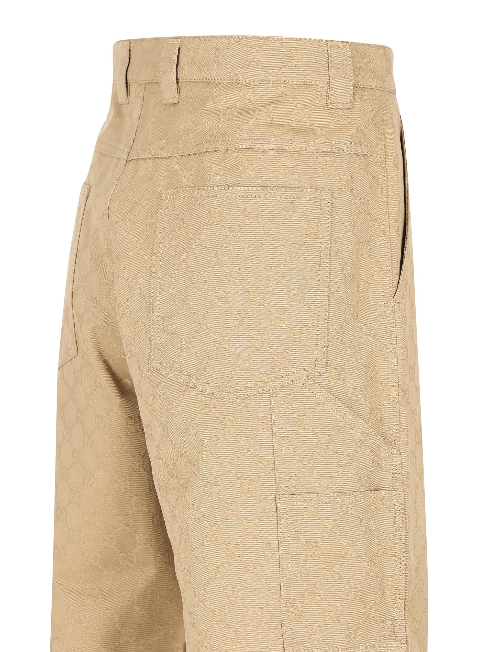 Cotton Gabardine Trousers Gucci оригінал – Купити в Україні – збільшений вид
