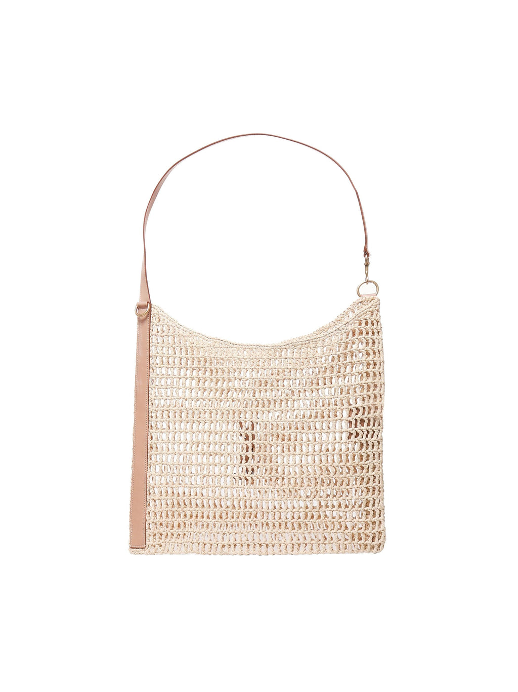 Borsa Oxalis In Rafia Macramè Saint laurent – Гарантія оригінальності – детальний вид